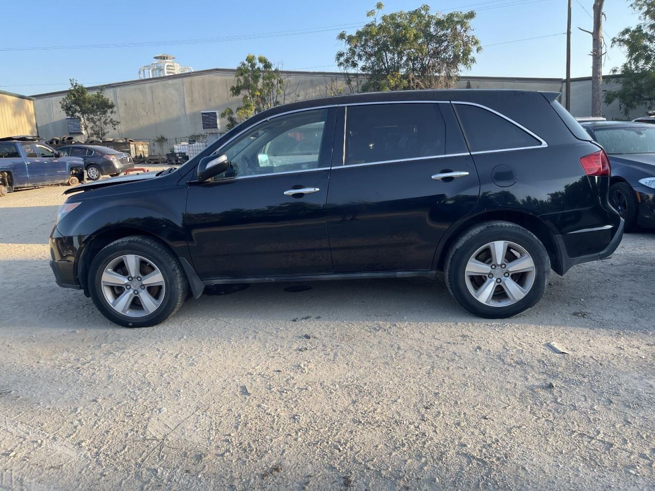 Passenger Front Bucket Seat Leather Electric Fits 10-11 MDX 975061