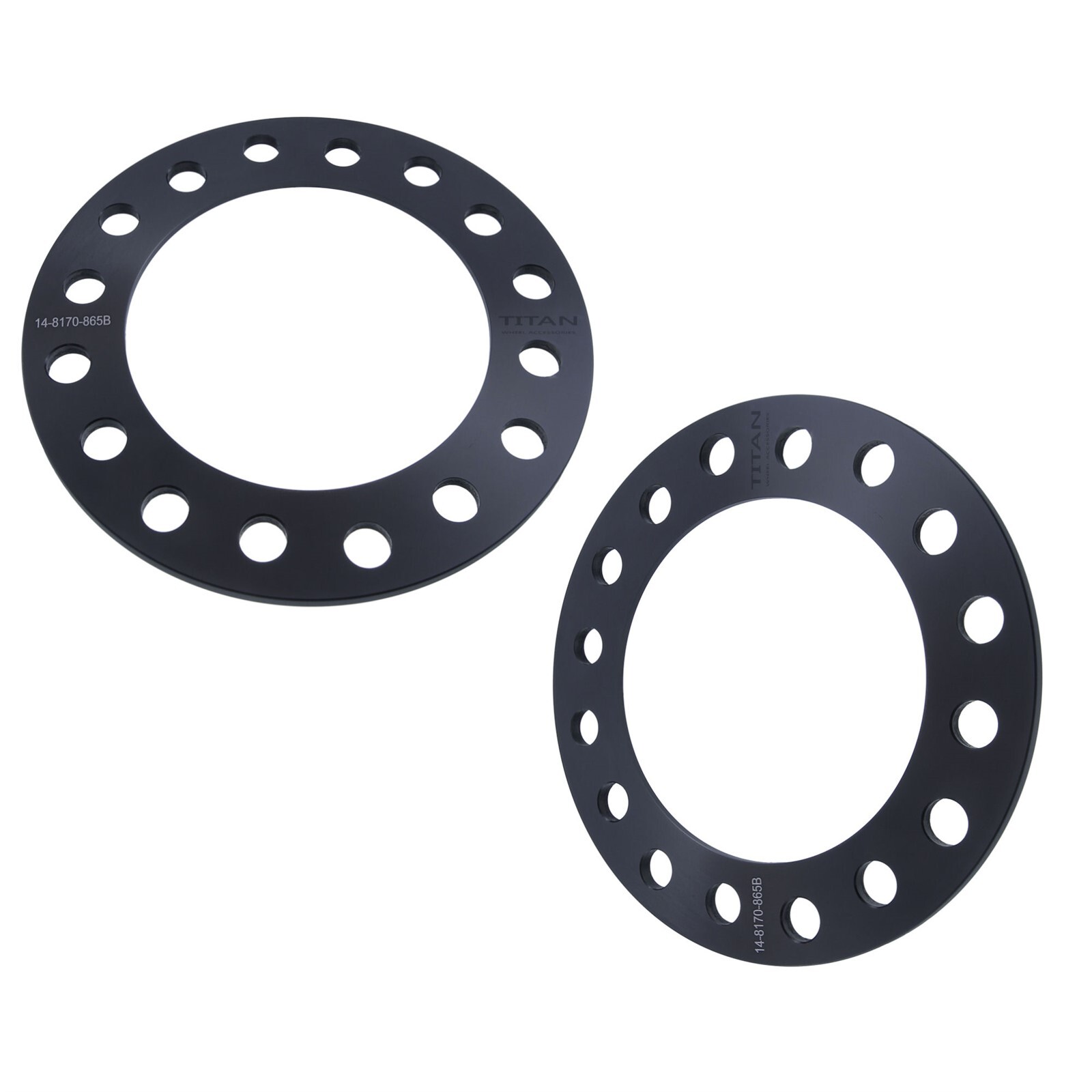 2x 1/4″ Inch 8×180 Wheel Spacers | Fits Chevy GMC 2500 3500 Silverado Sierra