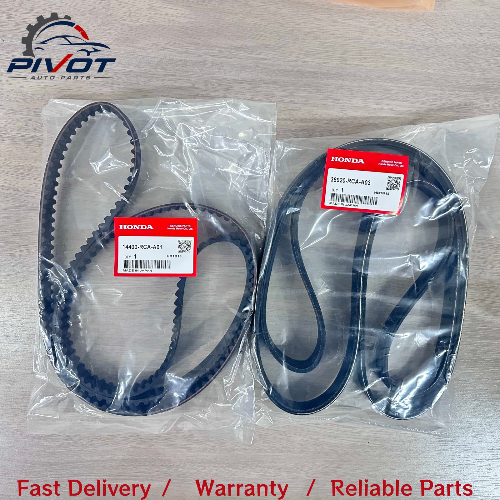 OEM 9PCS Timing Belt Kit with Water Pump For HONDA / ACURA Accord Odyssey V6 US