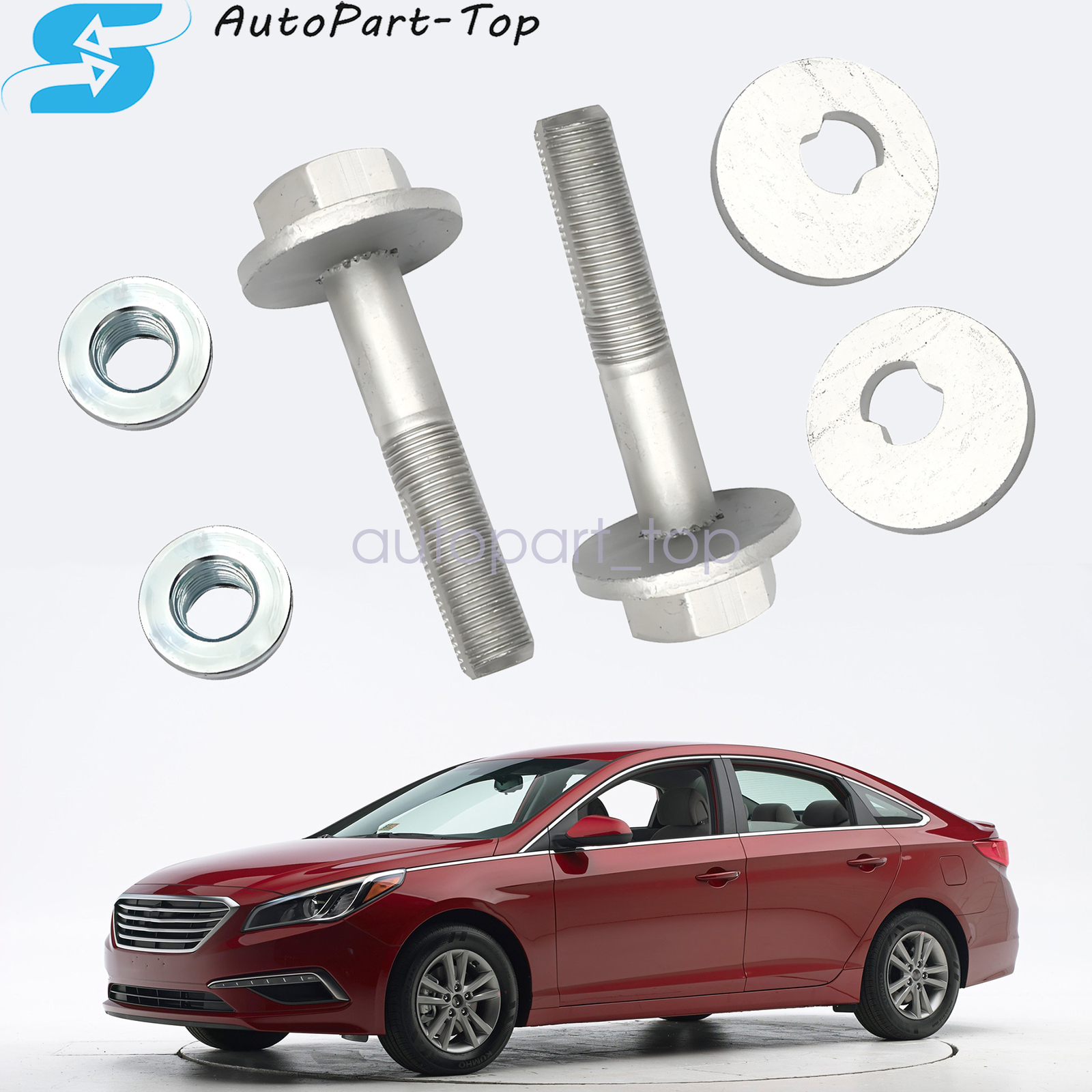 2PCS Rear Suspension Control Arm Cam Bolt For Hyundai Tucson Kia Optima Sportage