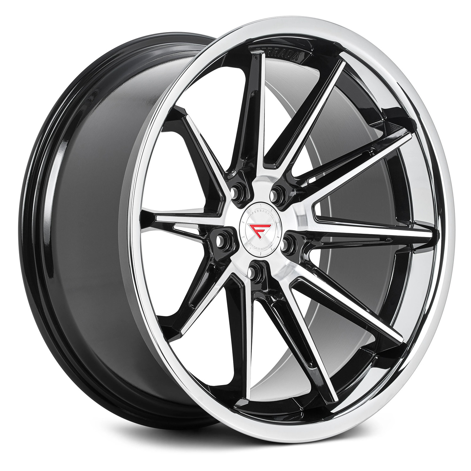 Ferrada CM2 Wheels 19×8.5 (33, 5×120.65, 72.56) Black Rims Set of 4