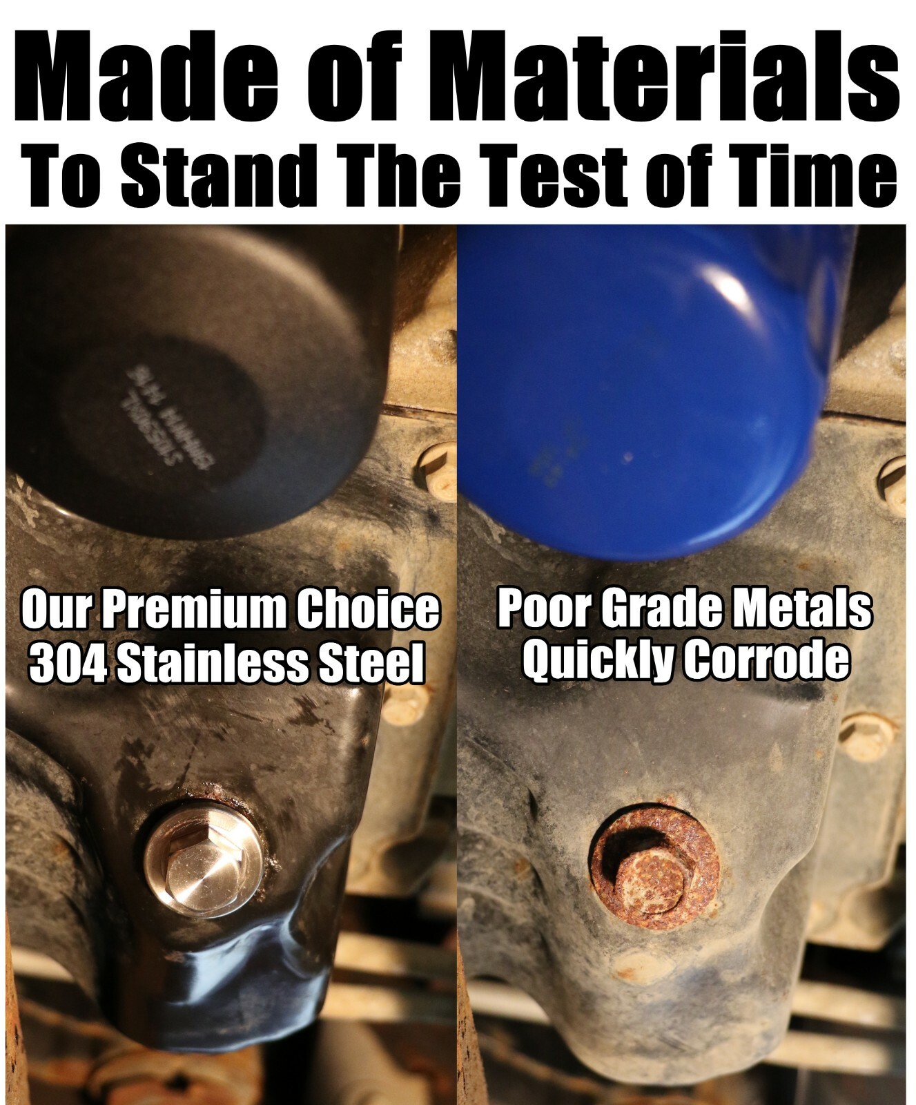 Stainless Steel Engine Oil Drain Plug with NEODYMIUM Magnet Suzuki Motorcycle