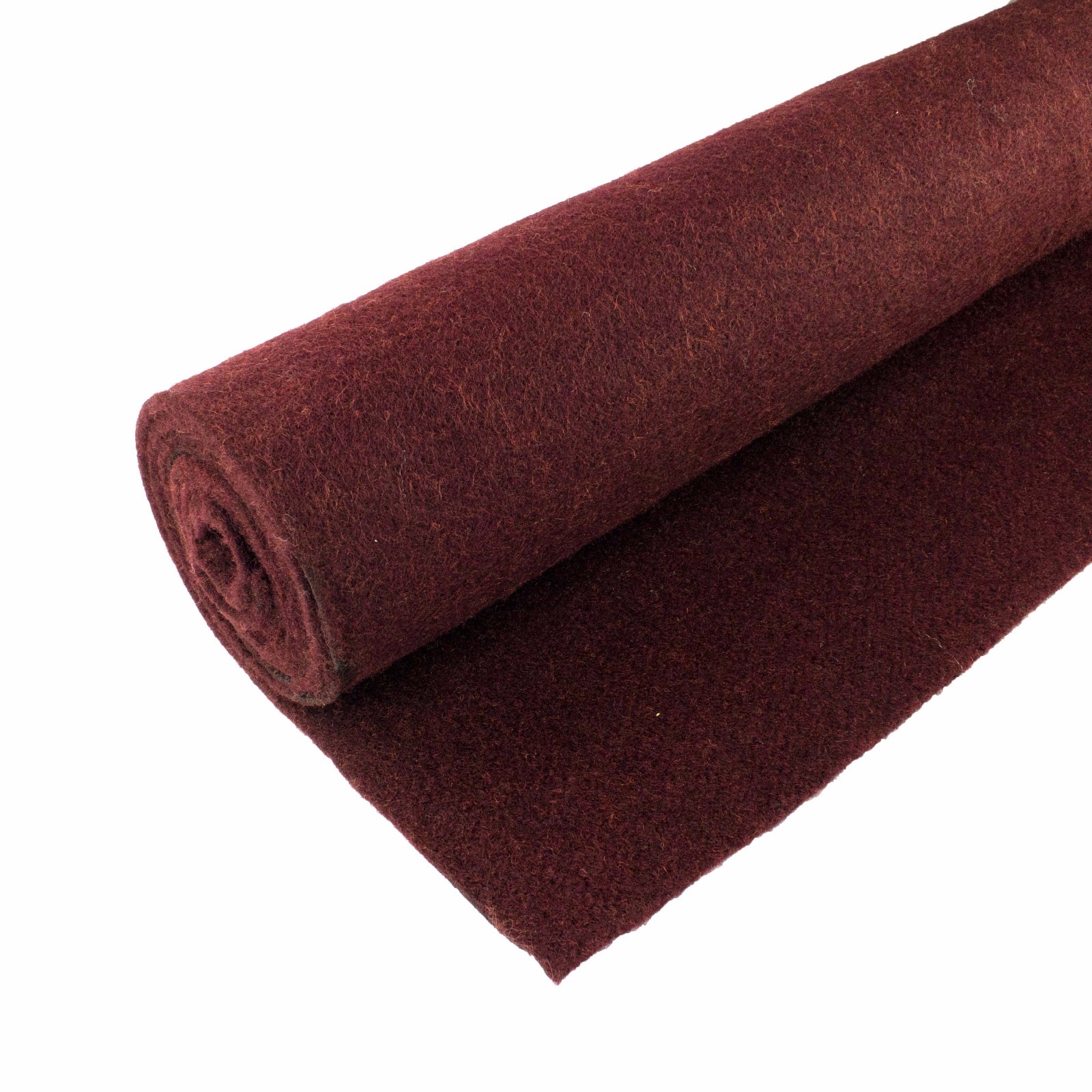 5 Yards Burgundy Upholstery Un-Backed Automotive Trim Carpet 40″ x 15 Ft US