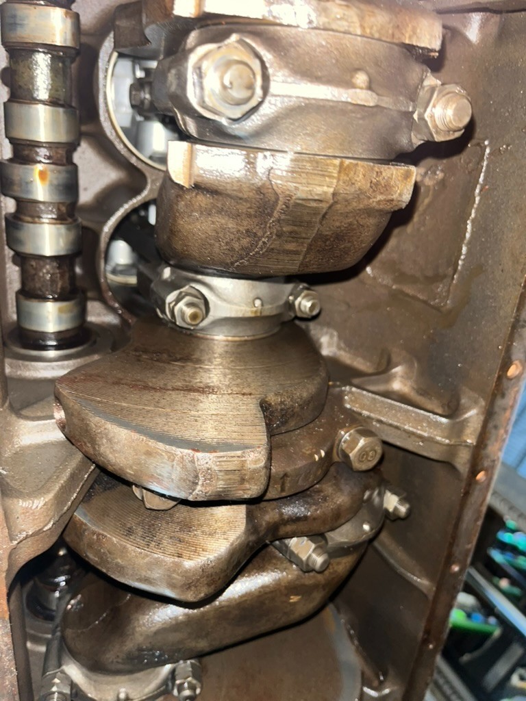 Buick 320 Straight 8 Dynaflash Longblock Engine Core