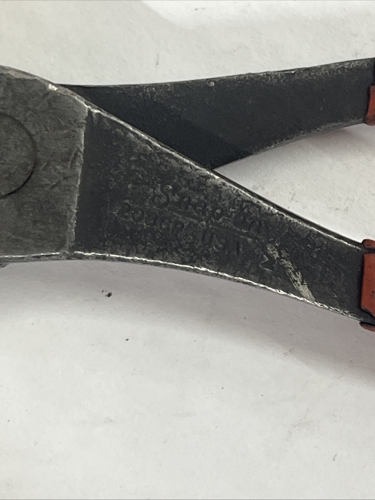 Snap-on Tools 208CP Angle Nose Battery Terminal Pliers USA Red Handle BIN F/S