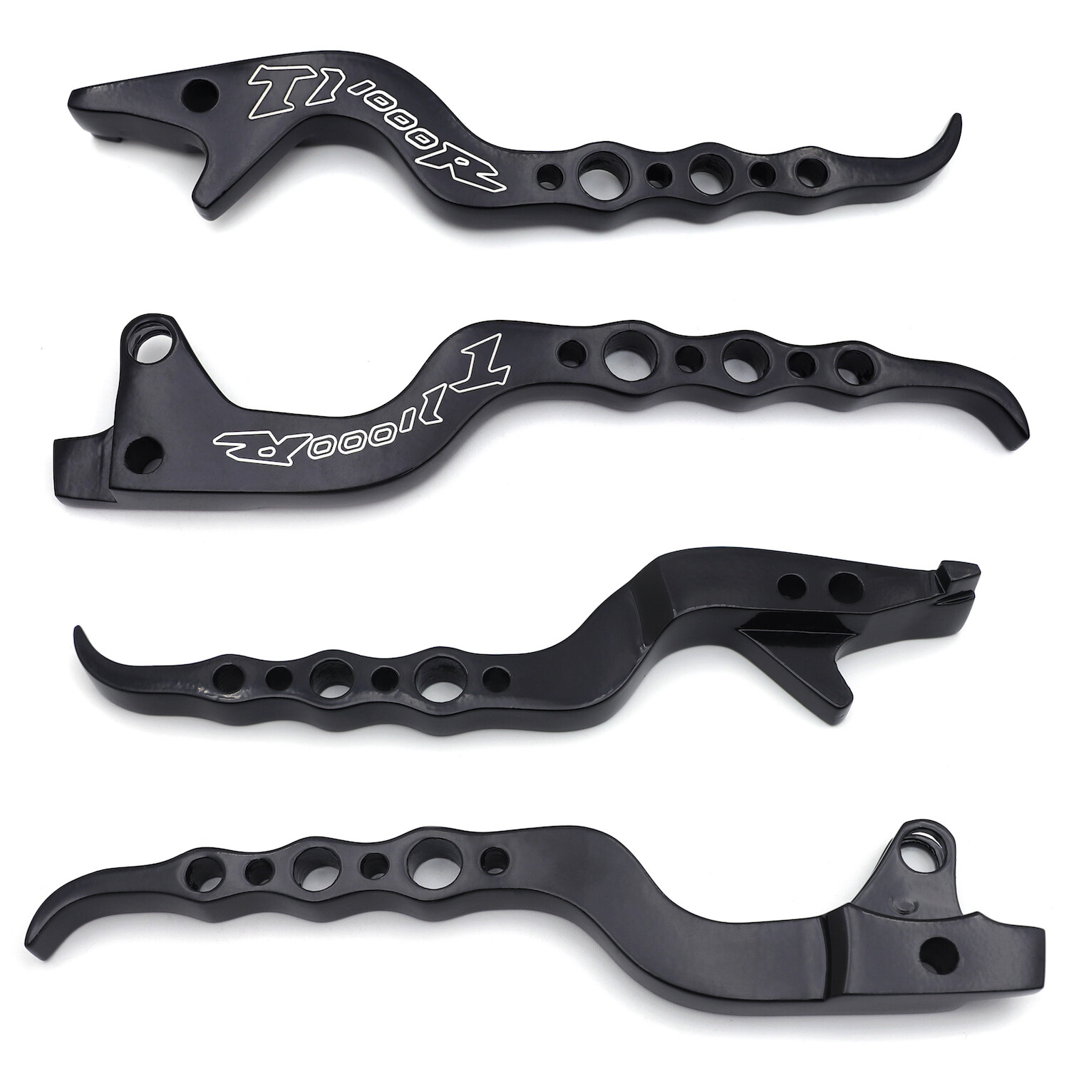 HTTMT Black Hand Brake Clutch Levers Billet Aluminum For All Year Suzuki TL1000R