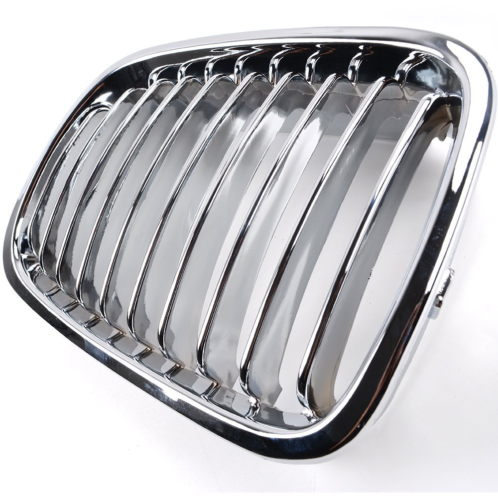 For 1998-2001 BMW E46 Sedan 320i 323i 325i 328i 330i Front Kidney Grill Chrome