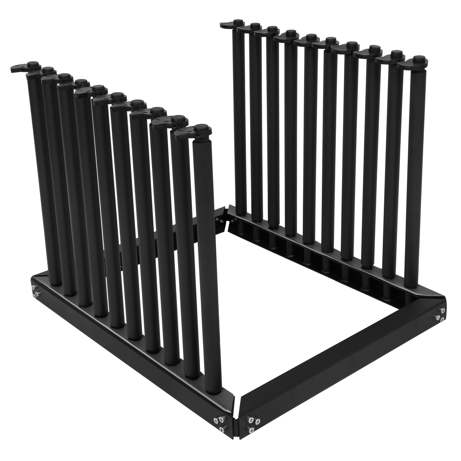 9 Lite Rack Windshield, Auto Glass Shop Transport Rack w/PVC Rubber Pad