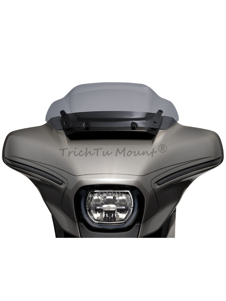 Smoke 10″ Windshield Windscreen For Harley CVO Street Glide FLHXSE FLHX 2024-up