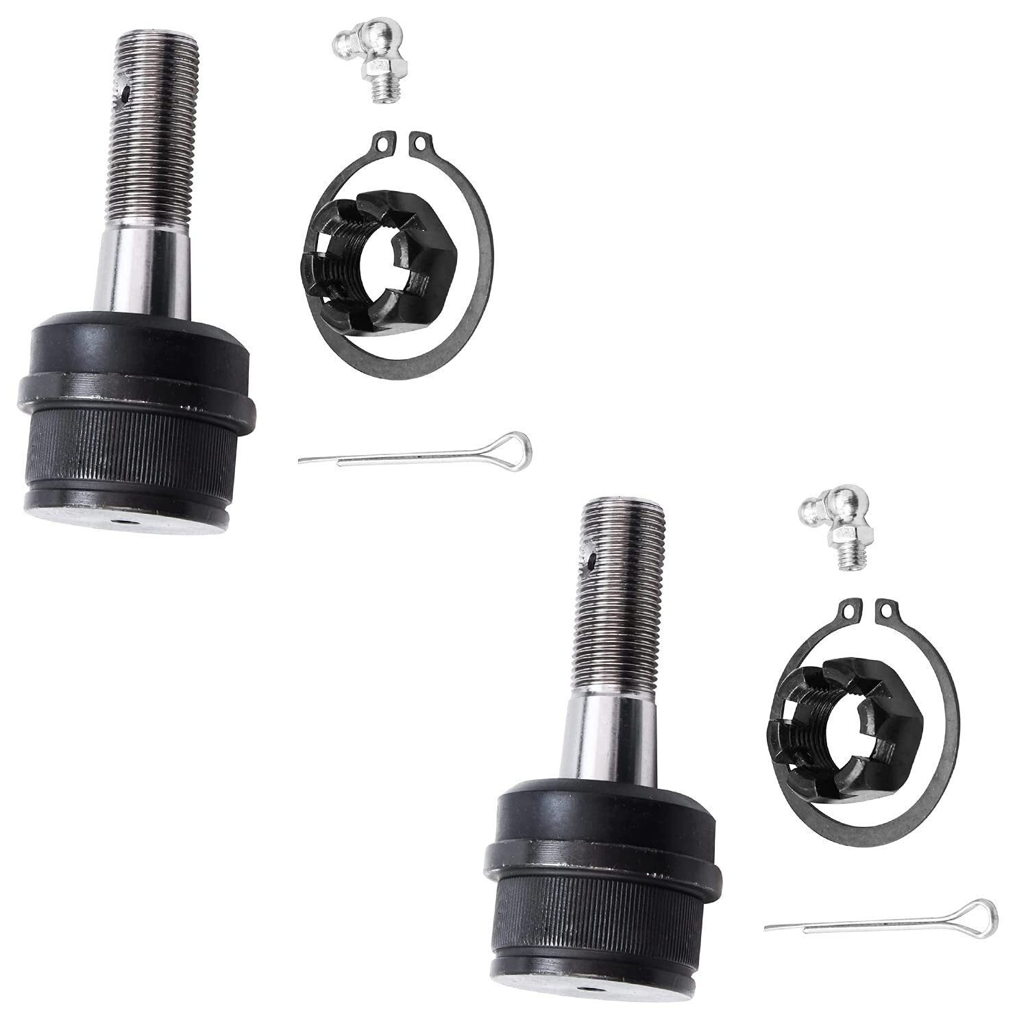 4WD Front Upper Lower Ball Joints Kit for Ford F-250 F-350 Super Duty Excursion