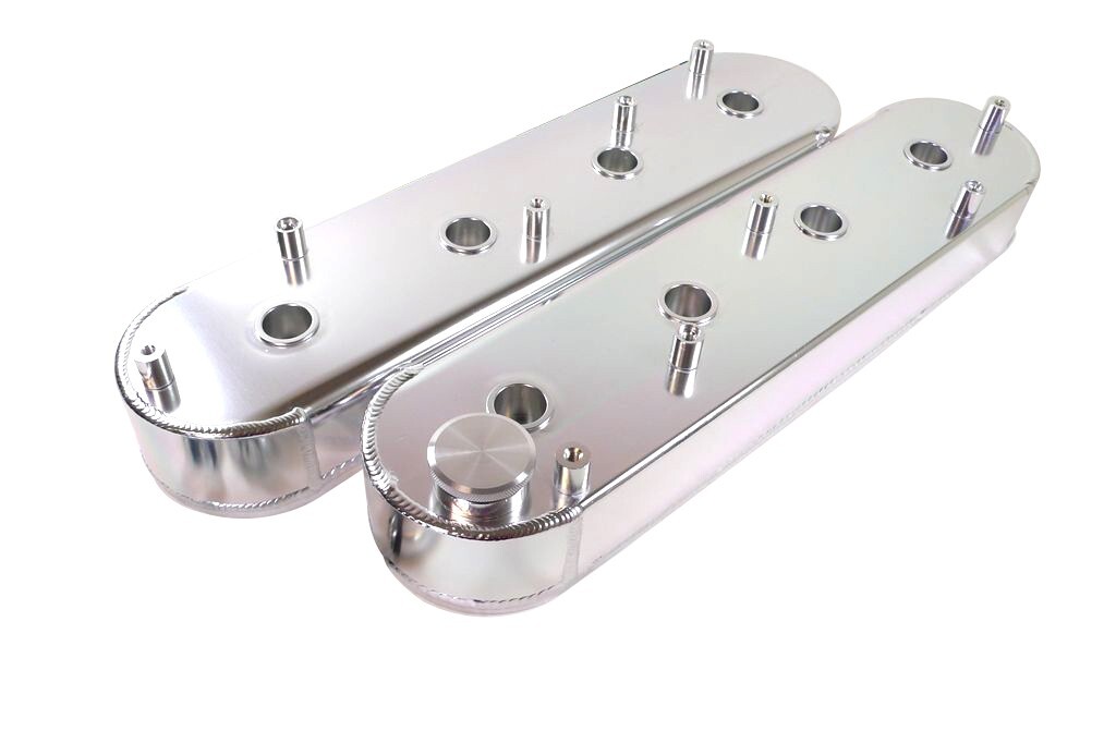 LS Valve Covers Fabricated Aluminum GM LS1 LS2 LS3 LS6 LS7 5.3L 5.7L 6.0L 6.2L