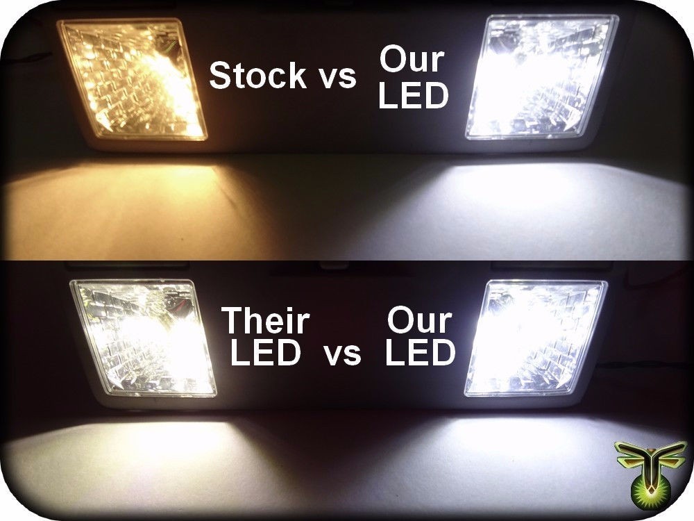 White LED interior lights package kit for 2007-15 Patriot 6 pcs 5050 series SMD
