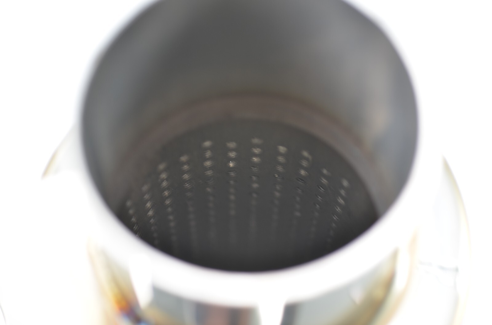 1320 ultra quiet QW resonator muffler stainless steel universal 2.5″ inlet & out