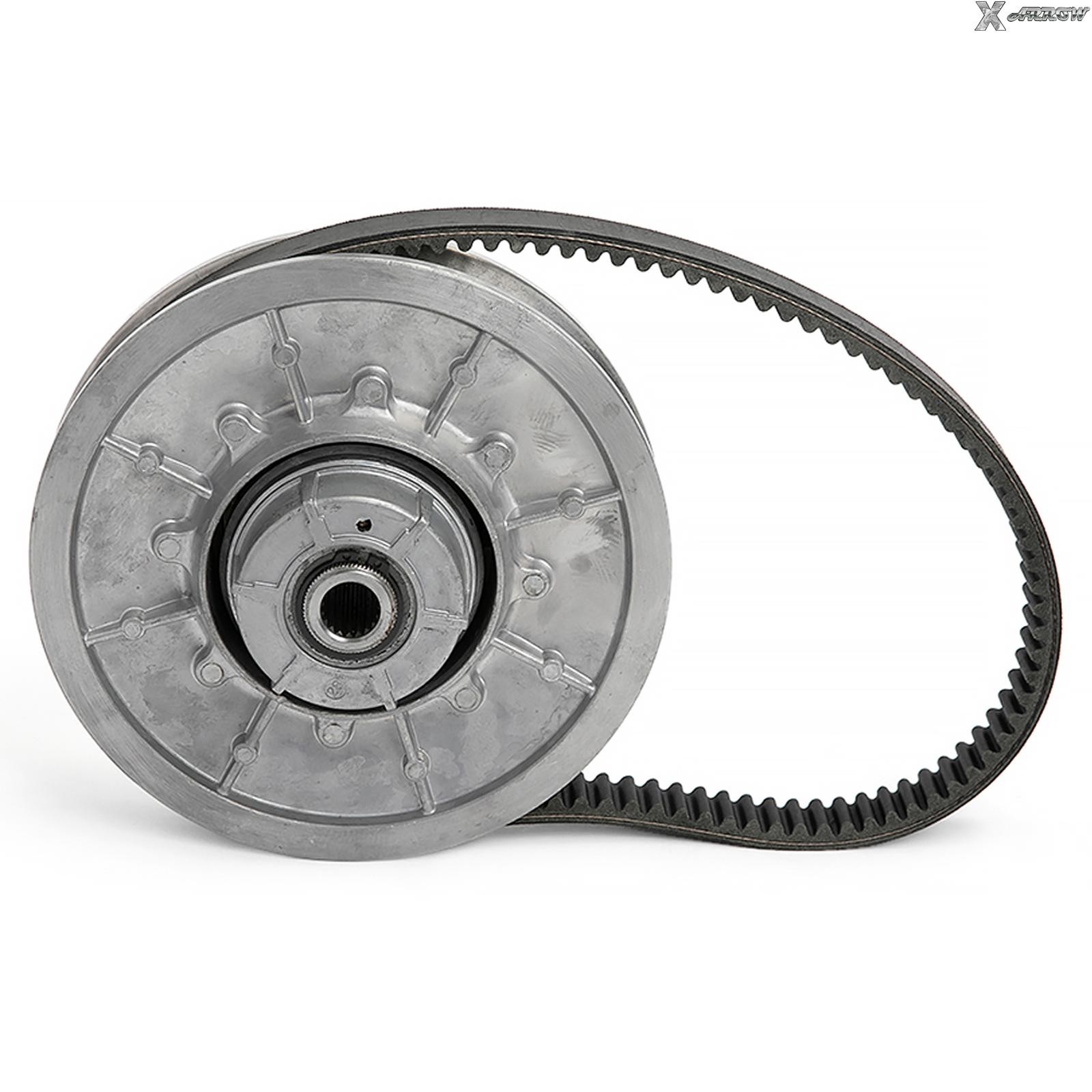 28 Degree Secondary Driven Clutch & Belt for E-Z-GO 4 Cycle Gas Golf Cart 91-09