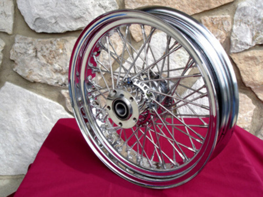 18X3.5″ 60 SPOKE KCINT REAR WHEEL FOR HARLEY SOFTAIL HERITAGE DYNA SPORTSTER