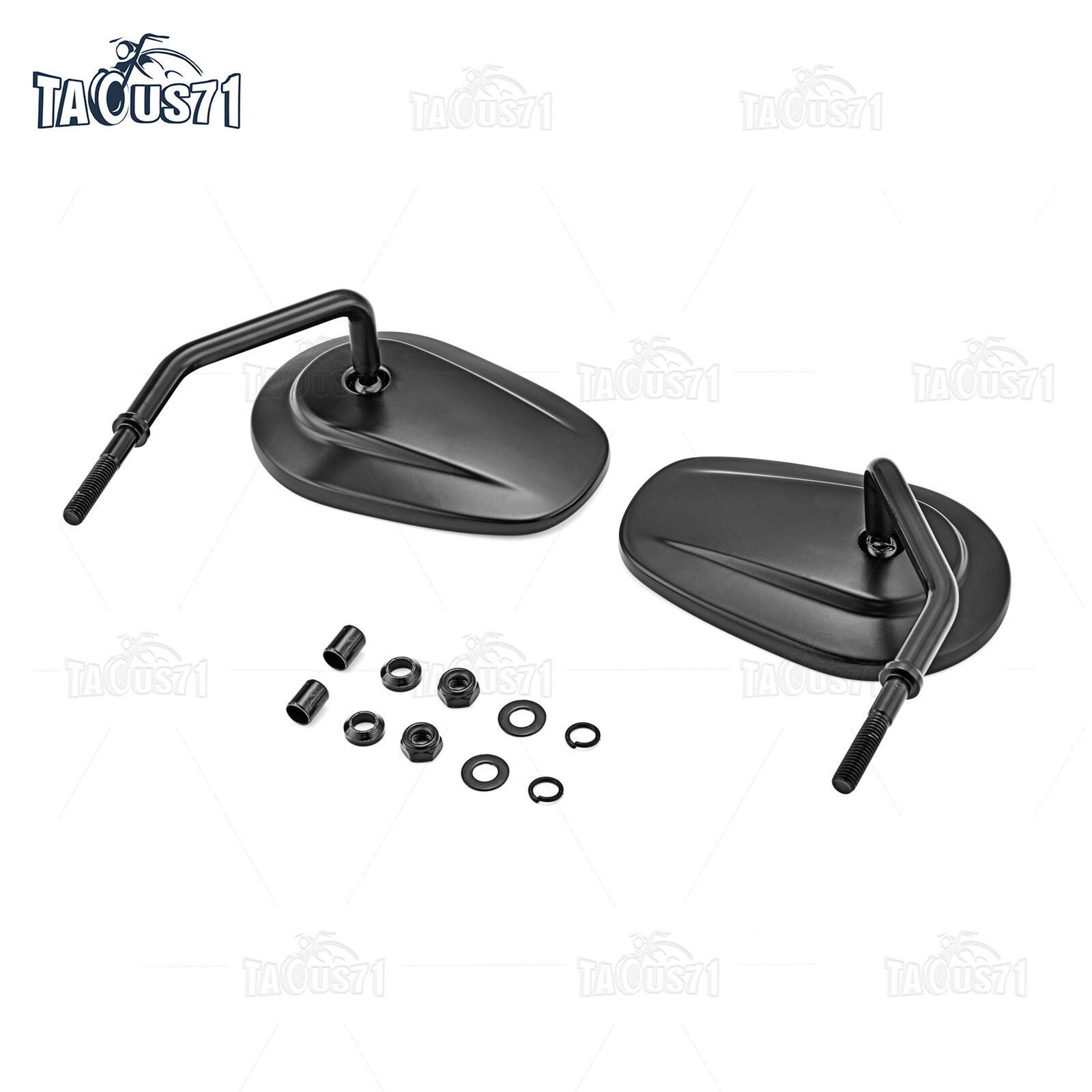 Fit For Jeep Wrangler JK CJ YJ TJ JL GT Door Off Release Side Hinge View Mirrors