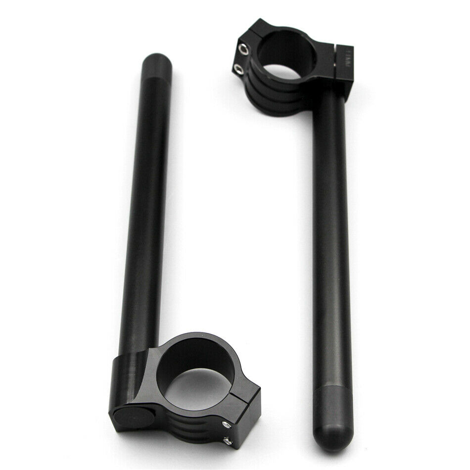 Black Adjustable Clip-On Fork Tube Handlebar Fitfor Yamaha YZF-R7 2022-2026 2023