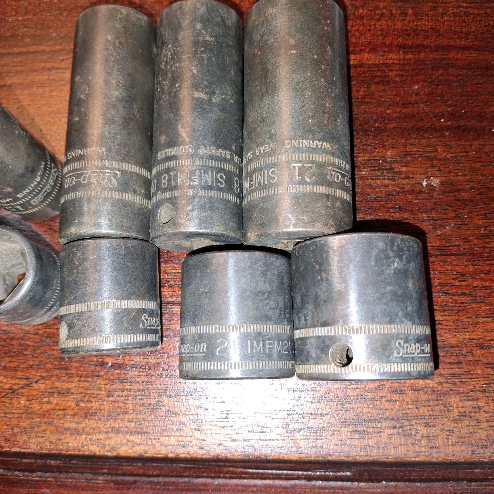 18pc Snap On Shallow/Deep Socket Set – Metric 3/8” Drive SIMFM/IMFM SERIES