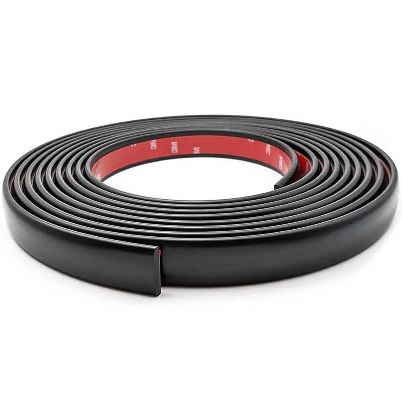 Universal Molding Trim 2″ Door Side Bumper Tailgate Protector Strip 7Ft black