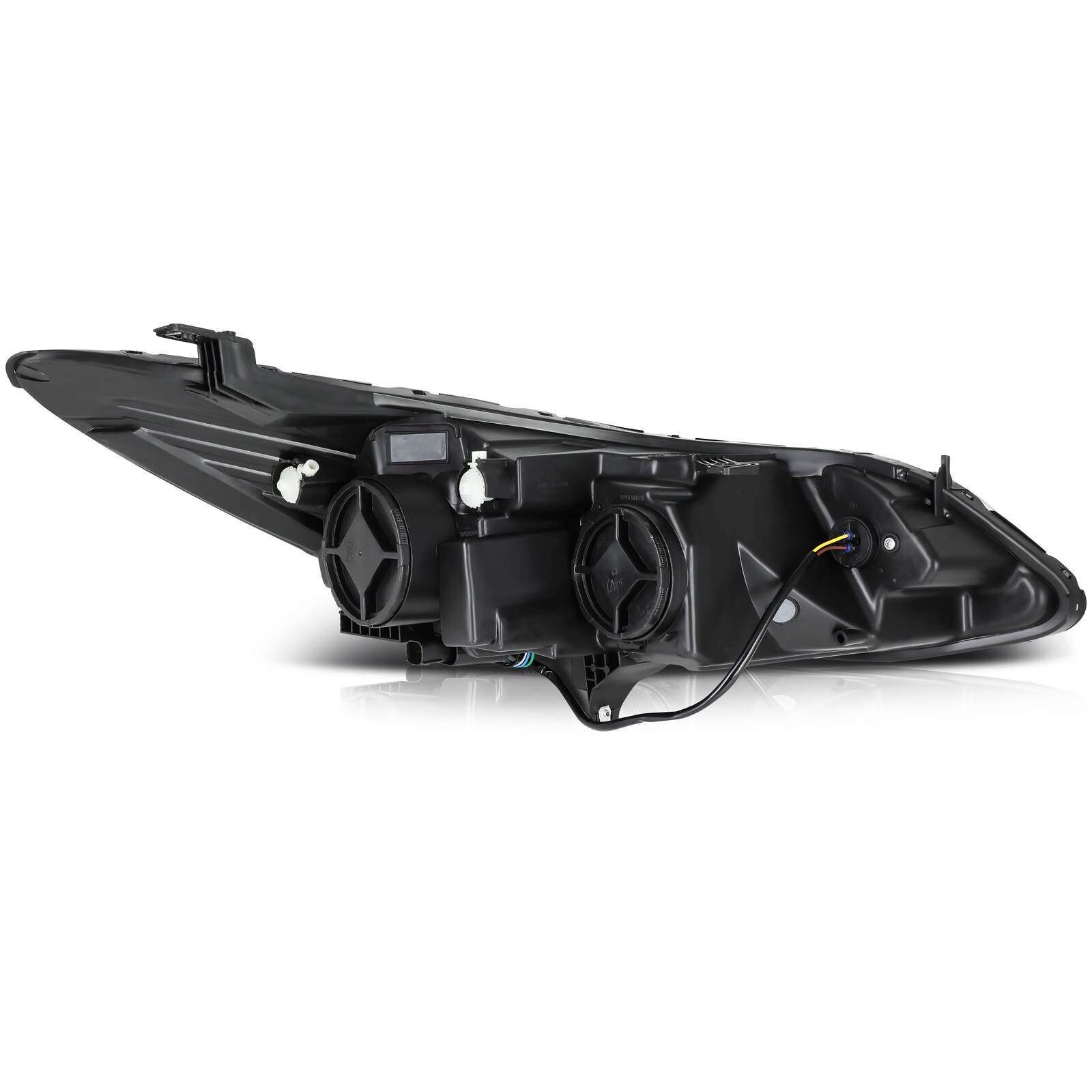 Chrome Headlight Assembly Set For 2016-2019 Chevrolet Chevy Cruze Hatchback 4-Dr