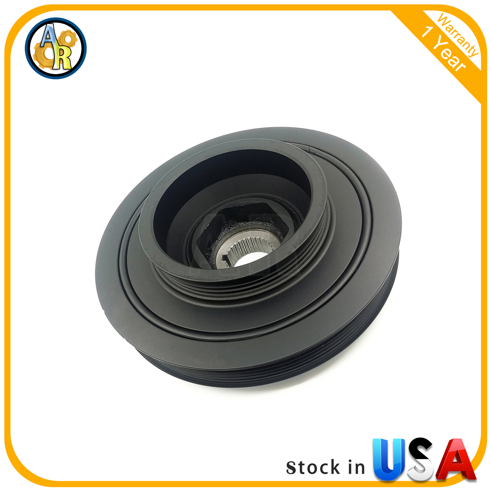 Harmonic Balancer Crankshaft Pulley For 1998-2002 Honda Accord Acura CL
