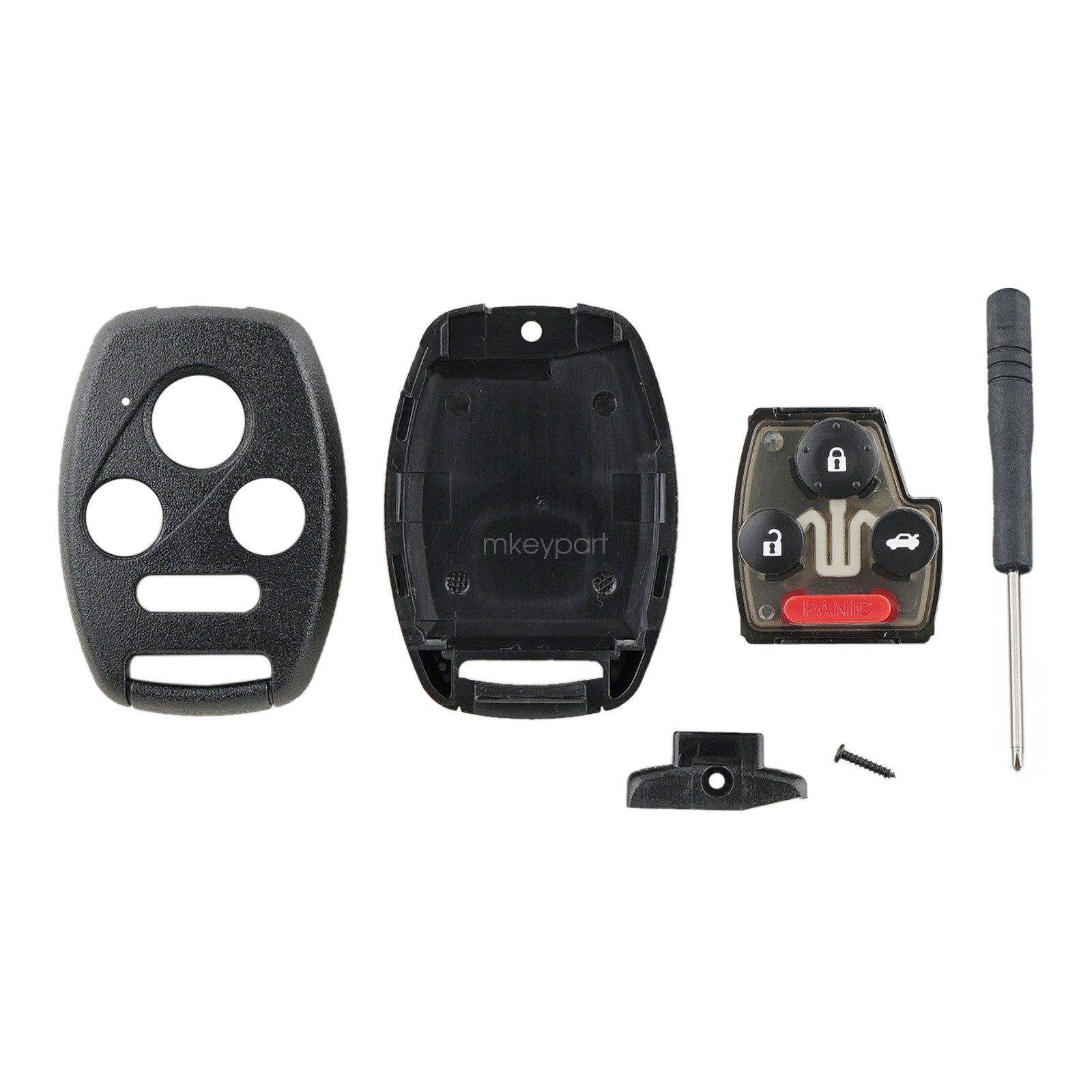 Replacement For 2003 2004 2005 2006 2007 Honda Accord Remote Key Fob Shell Case