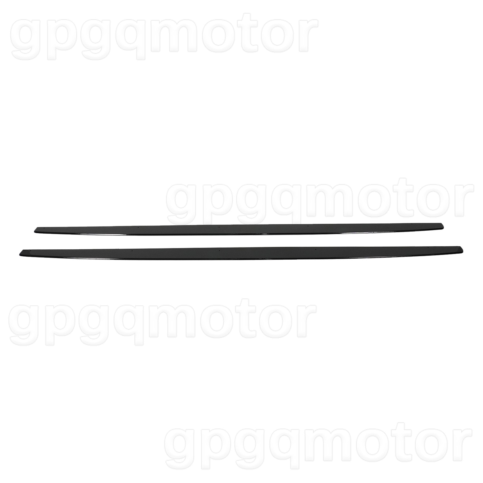 For BMW 1-SERIES M E81 E82 E87 E88 2007-2013 MP Style Black Side Skirt Extension