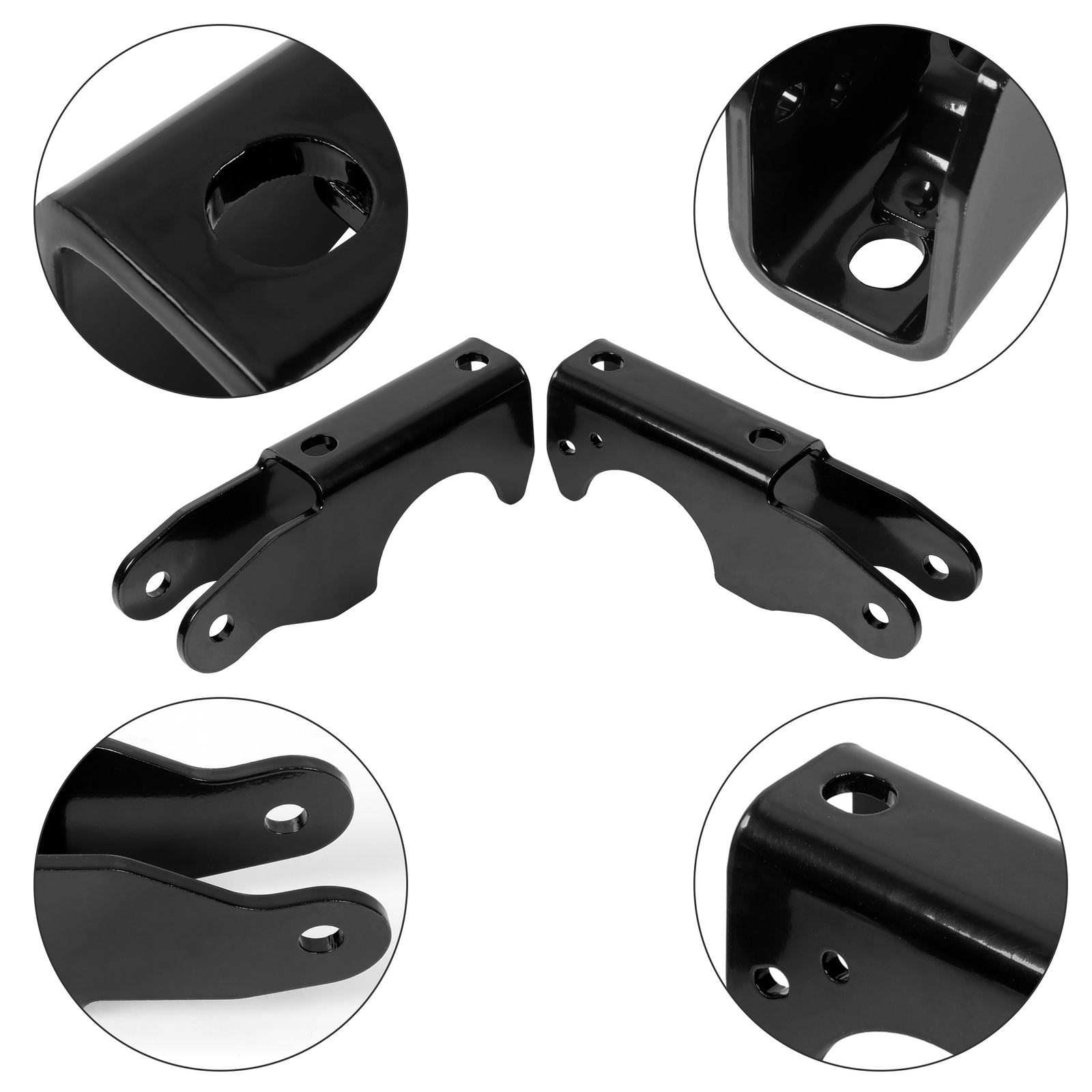 For 99-05 Ford F250 F350 Super Duty Rear Lower Shock Mounts On Axle Left&Right