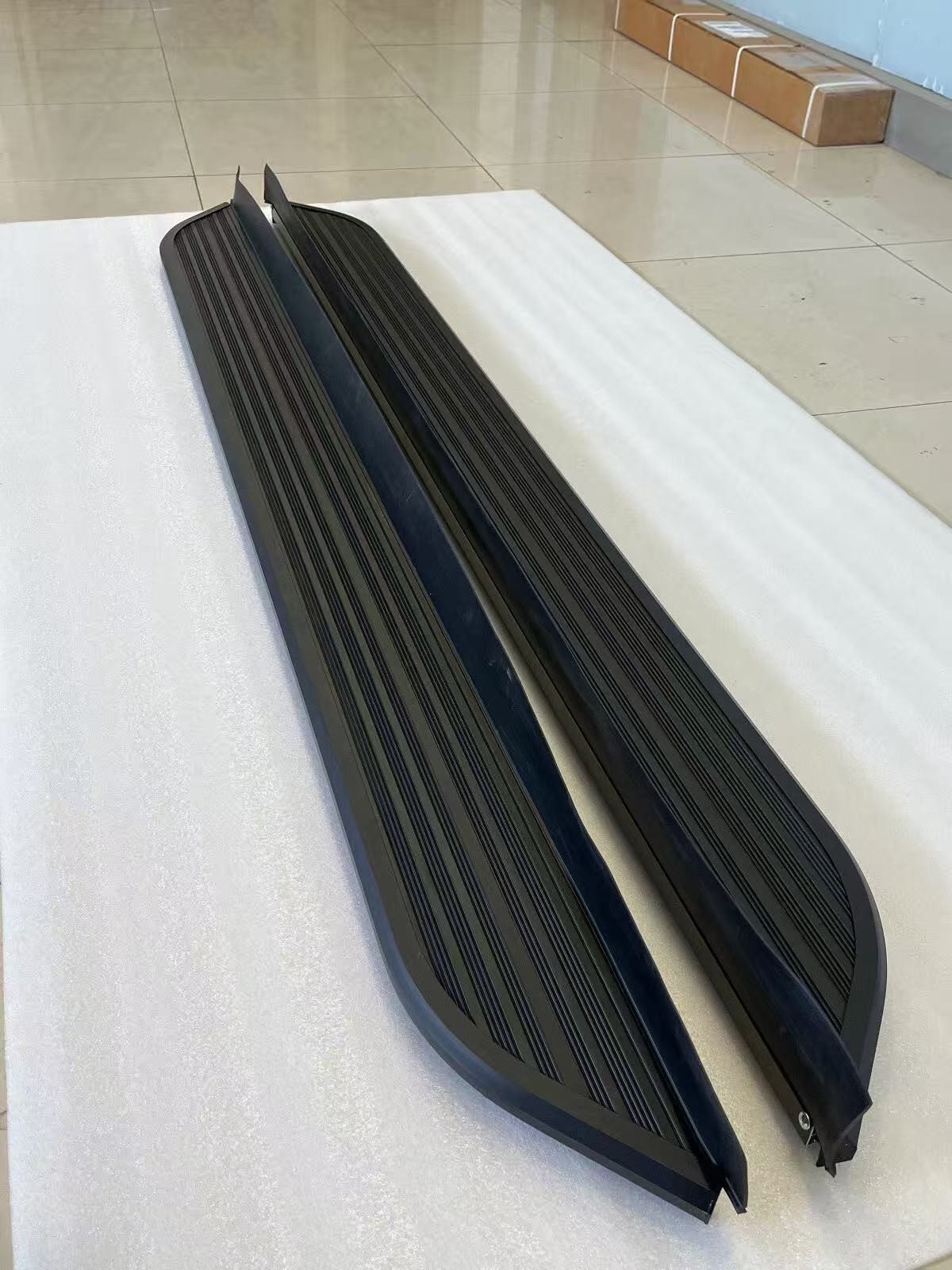 Black Running Boards Side Steps Nerf Bars Fits For Cadillac Escalade 2015-2020