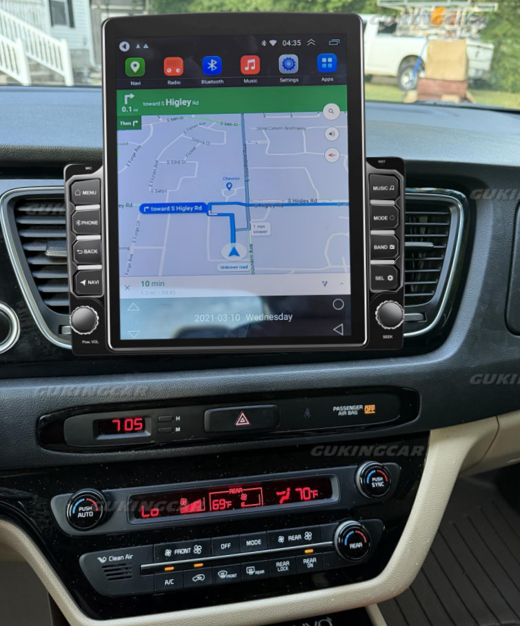 9.7″ For Kia Sedona 2015-2021 Car Stereo Radio Android13 Carplay GPS Navi wifi