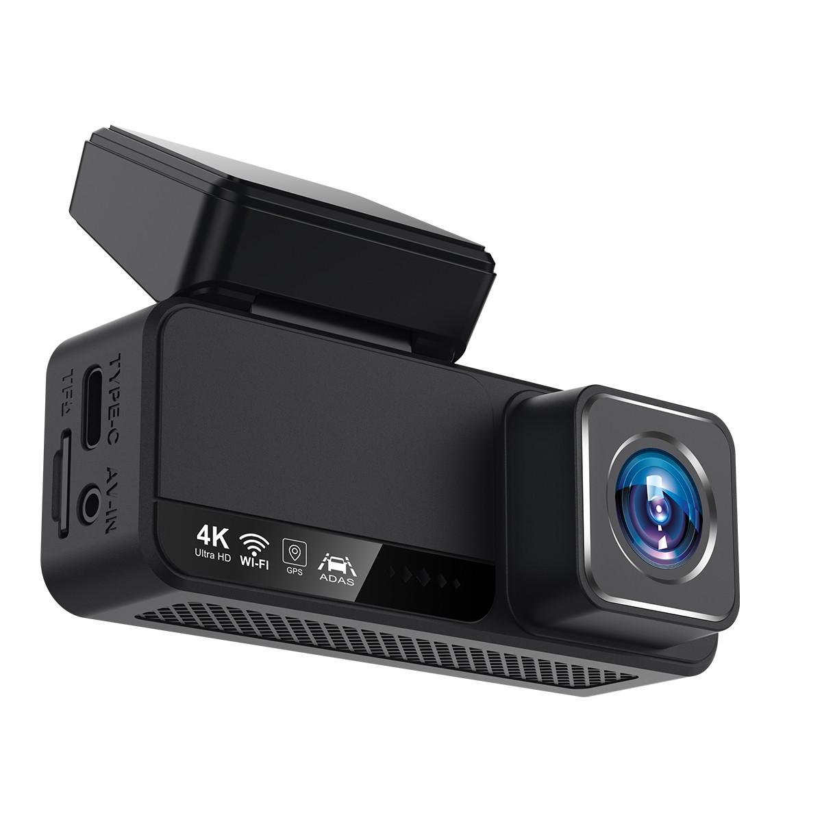Night Vision Dash Camera 4K Front and Rear Dash Cam ADAS Built-In WiFi & GPS NEW