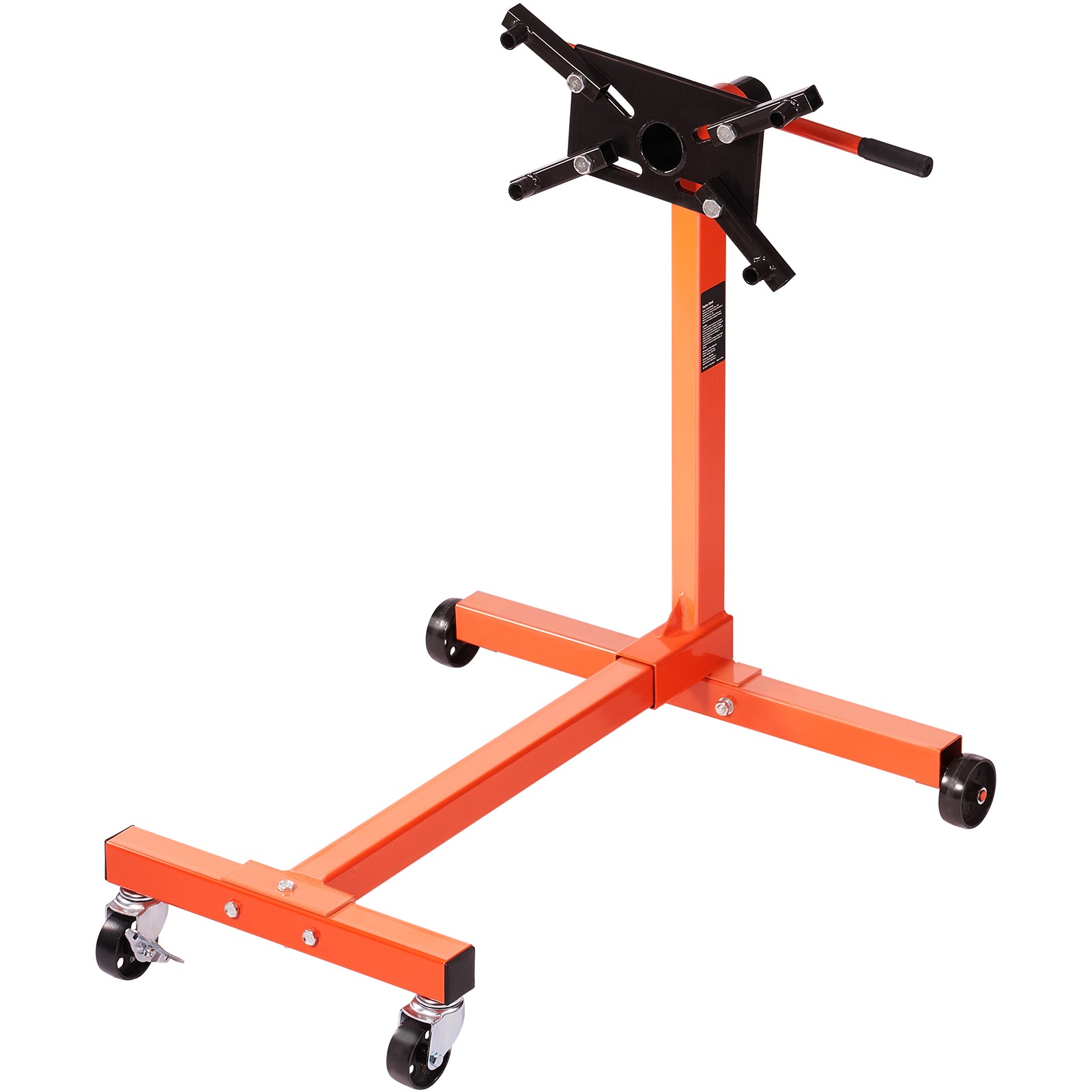 Uimoso Engine Stand 750LBS Motor Hoist Dolly 360 Degree Adjustable Mounting Head