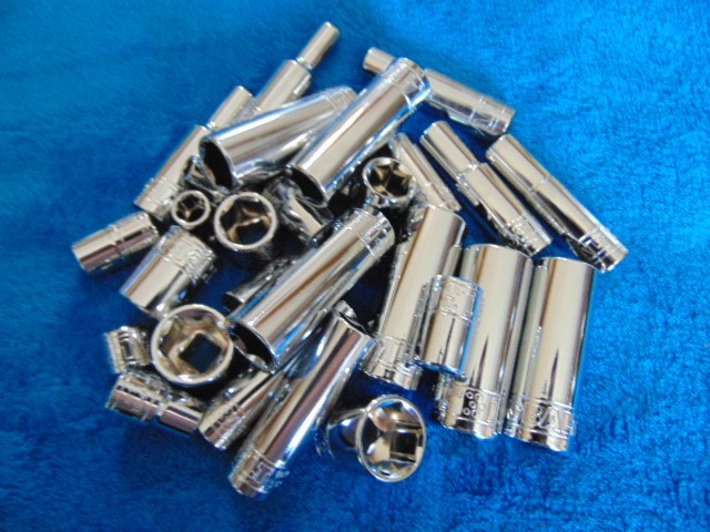 KOBALT 3/8″DR 6PT METRIC SOCKETS STANDARD & DEEP-BRAND NEW YOUR CHOICE!