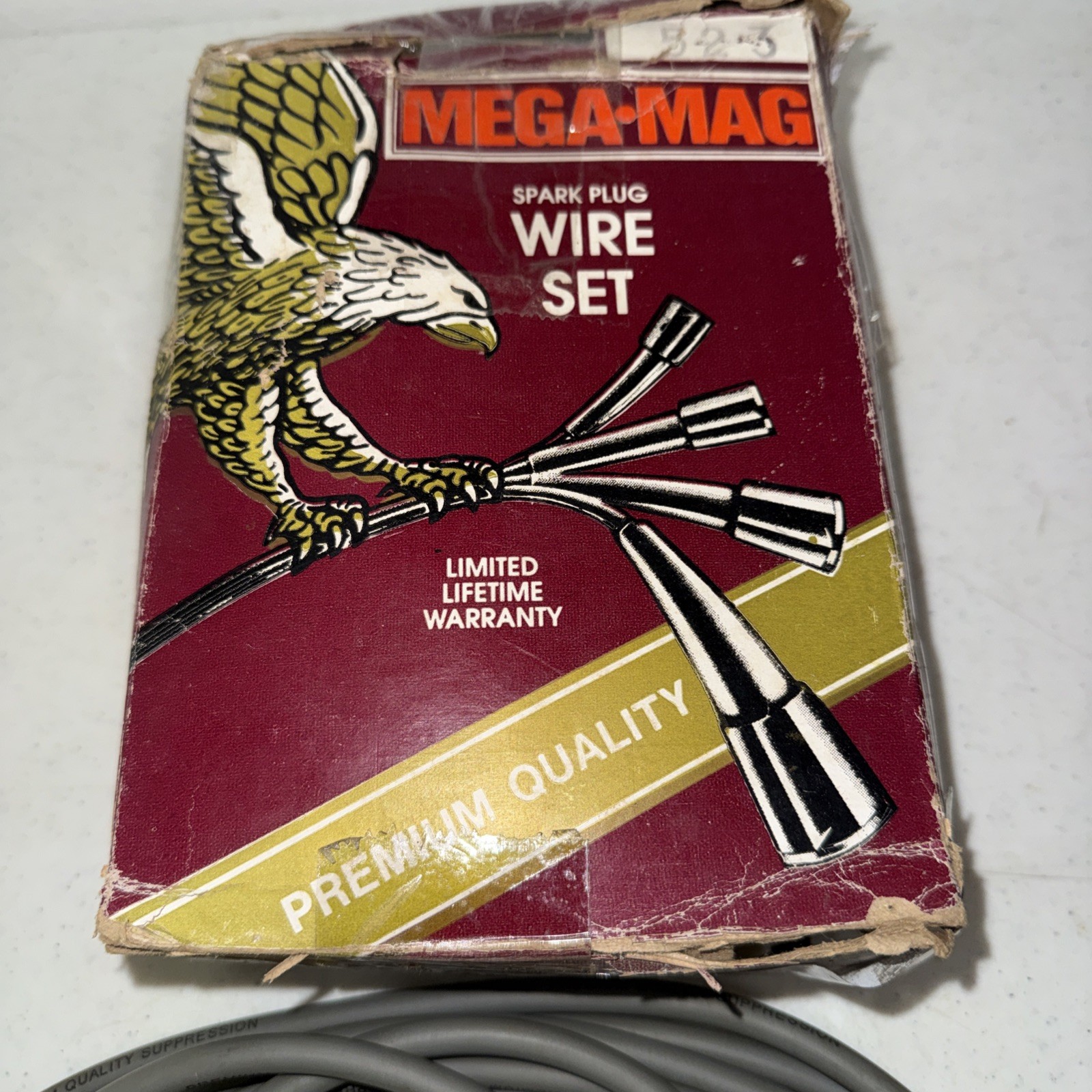 MEGA-MAG spark plug wire set 523 8mm fits Datsun 200SX 81-83