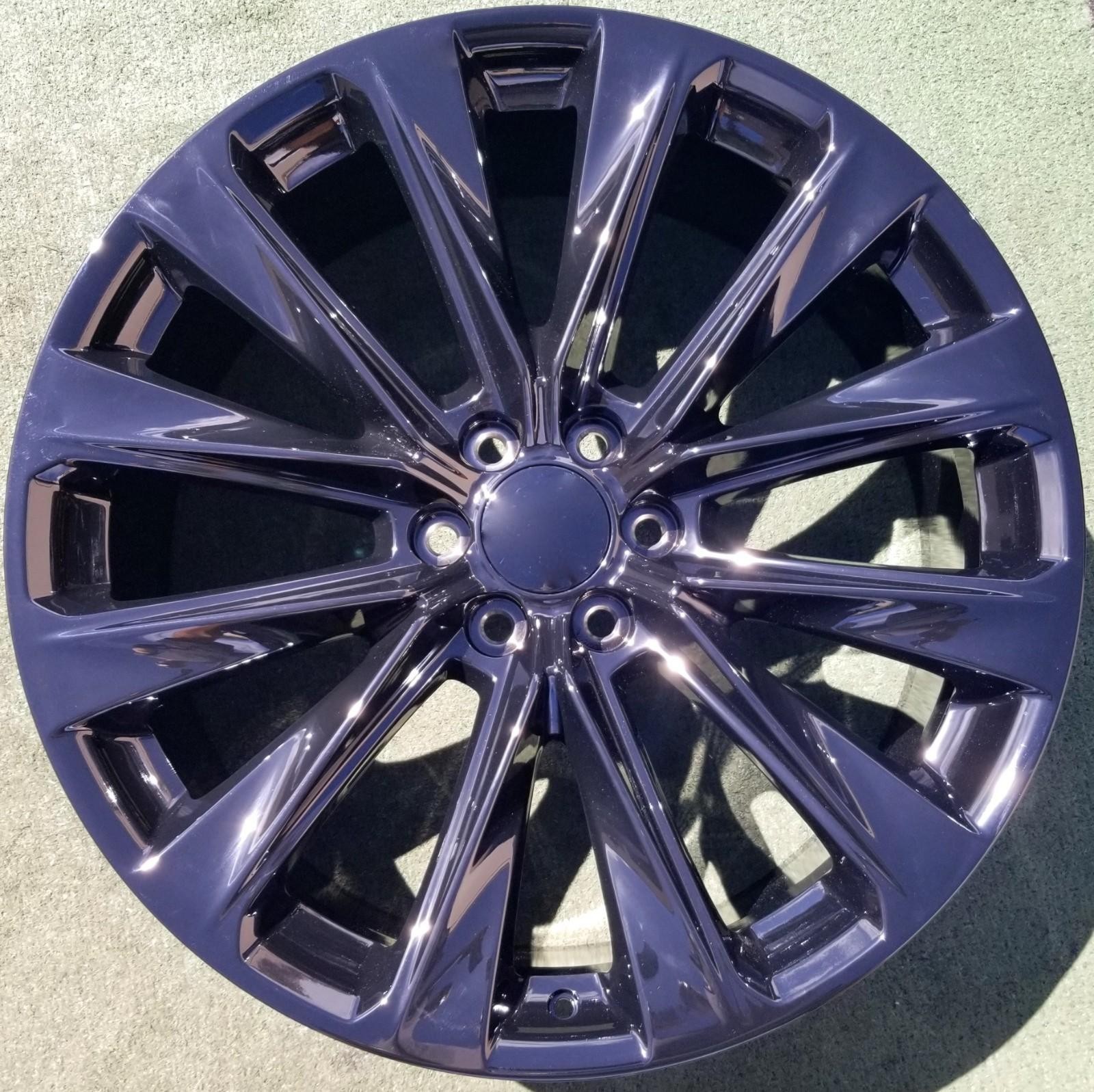 Factory Chrome Cadillac Escalade Wheel Tahoe Yukon GM OEM 22 inch 17800916 5410