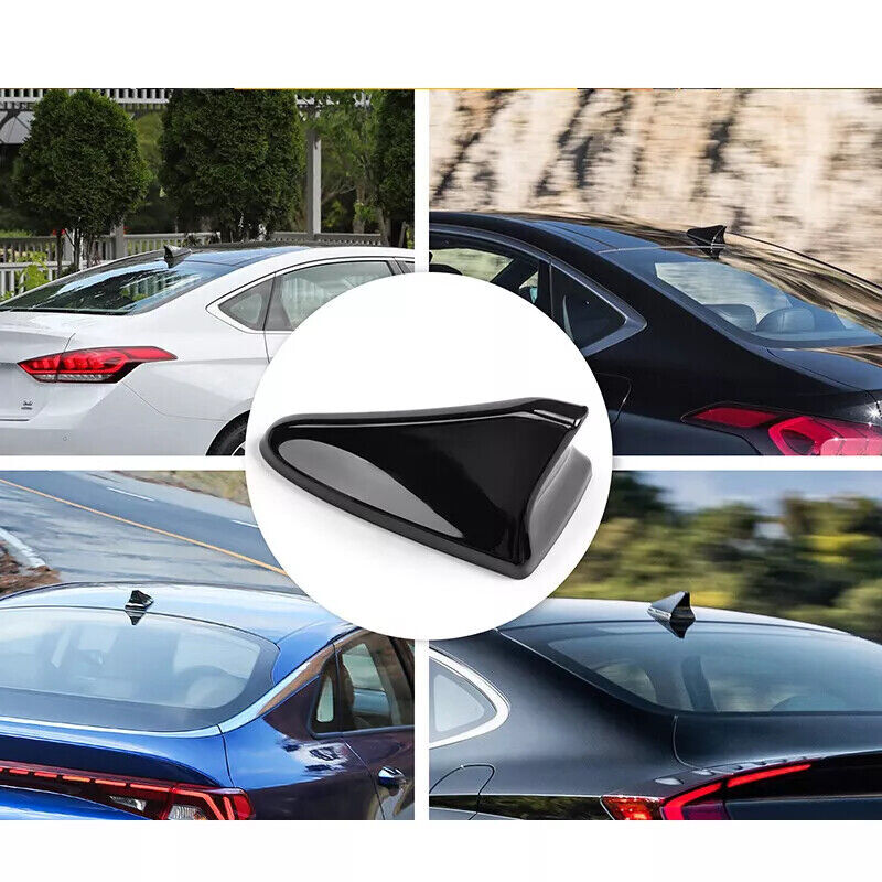 For Kia Optima 2013-2016 2015 Black Fin Antenna Cover Signal Radio AM /FM Aerial