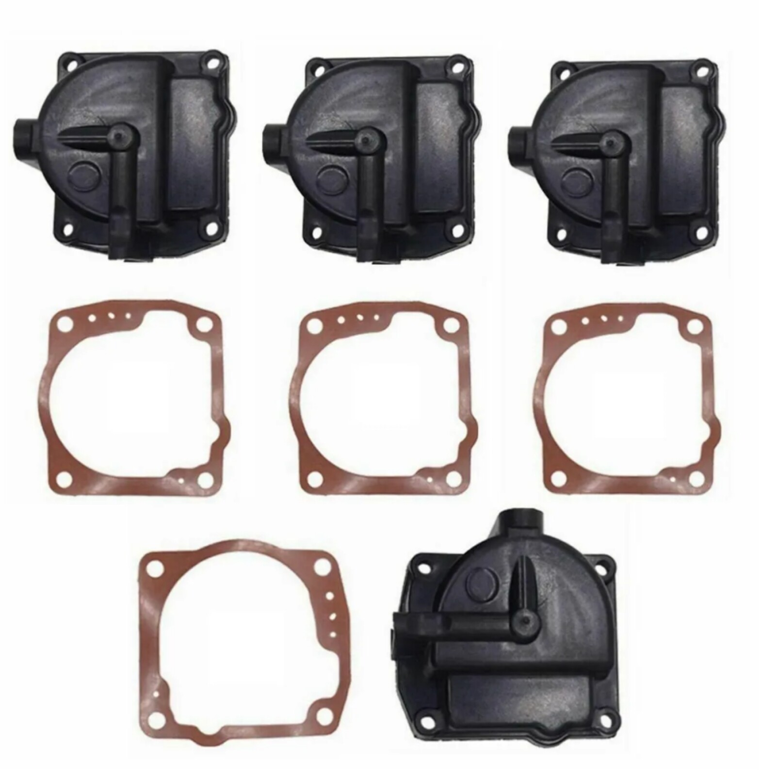 4X Float Chamber Carb Bowl 343870 For 433000 OMC Johnson/Evinrude 90-175hp 60°