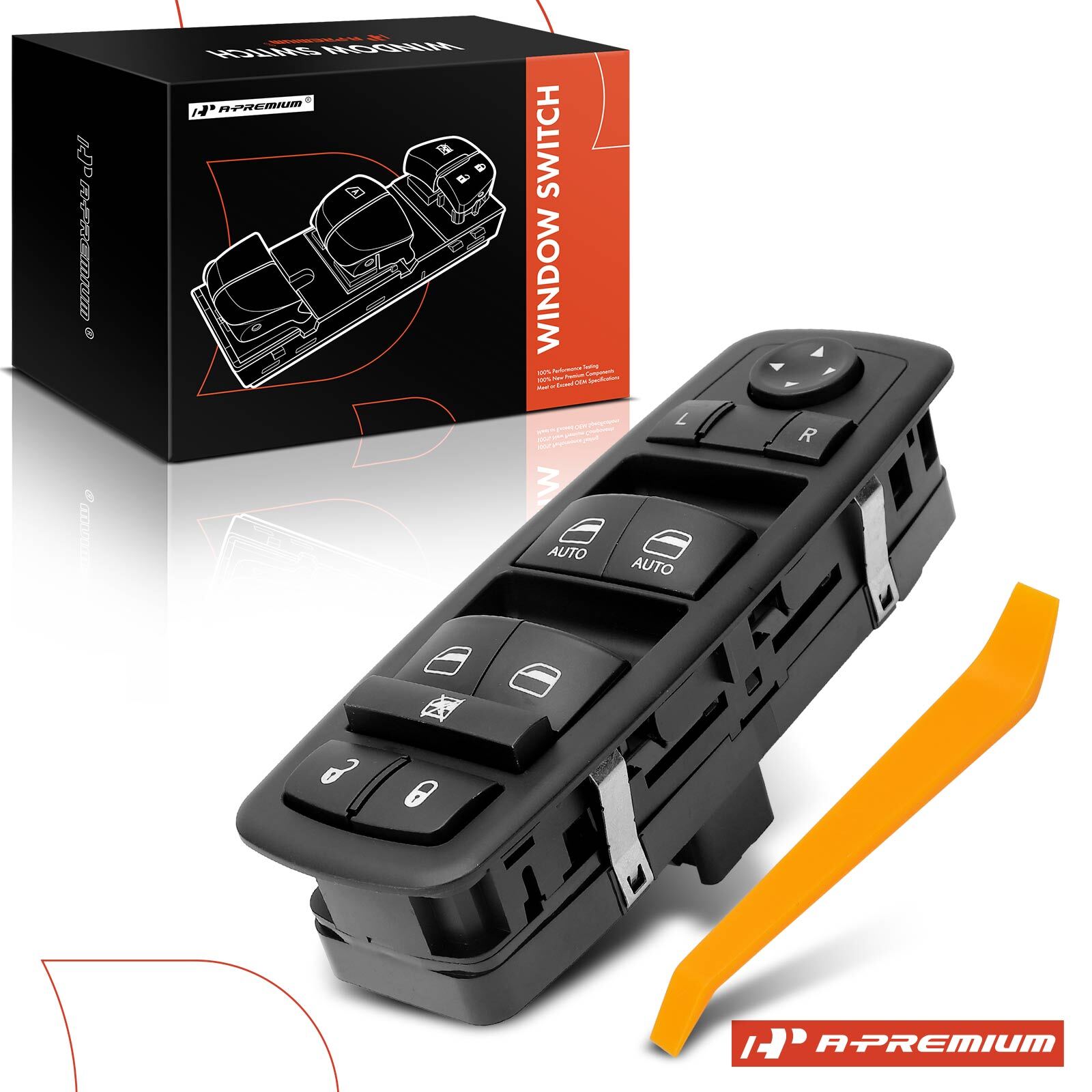 Front Left Driver Power Window Switch for Volkswagen Routan 2009 2010 2011 2012