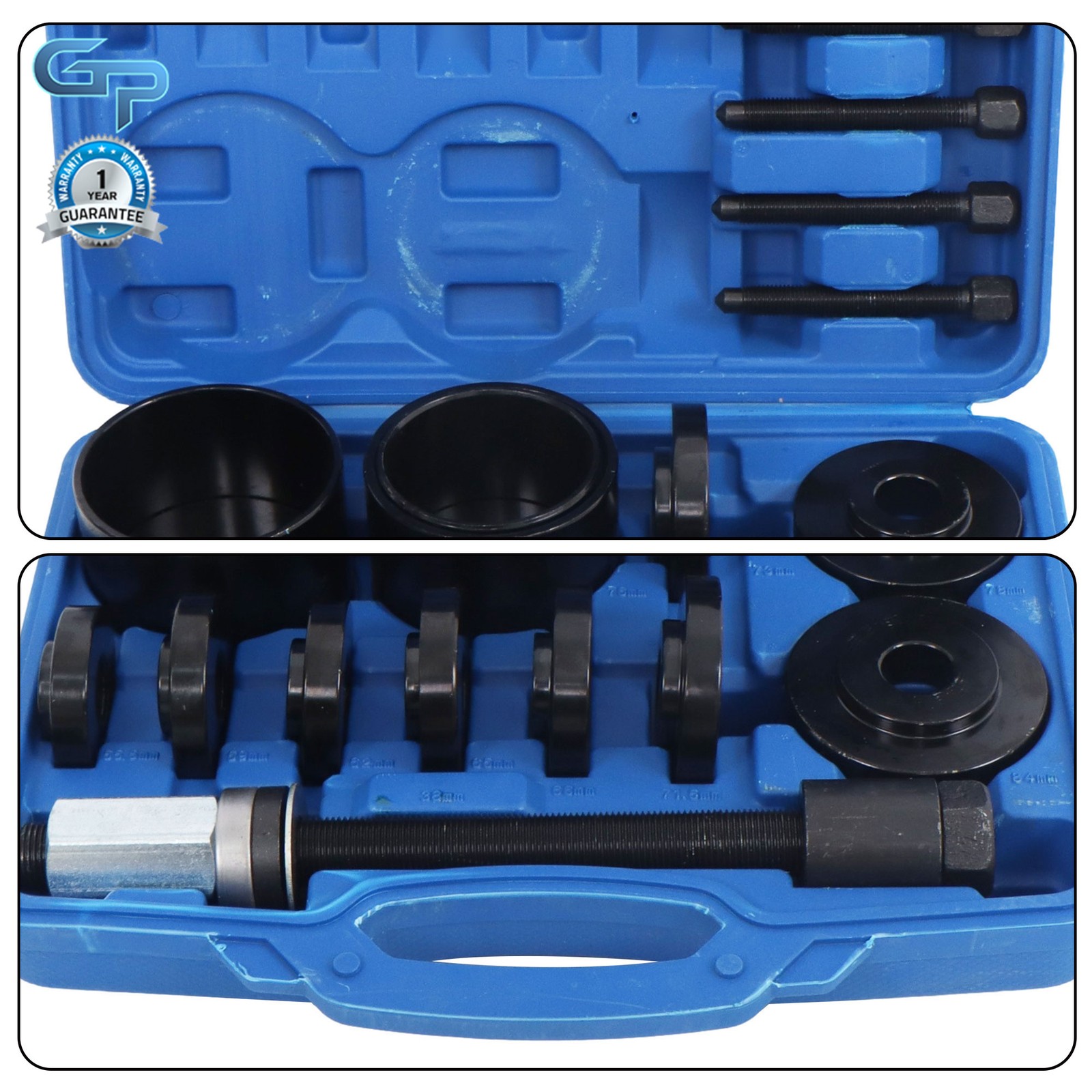 19 Pcs Front Wheel Drive Bearing Remover Installer Service Kit