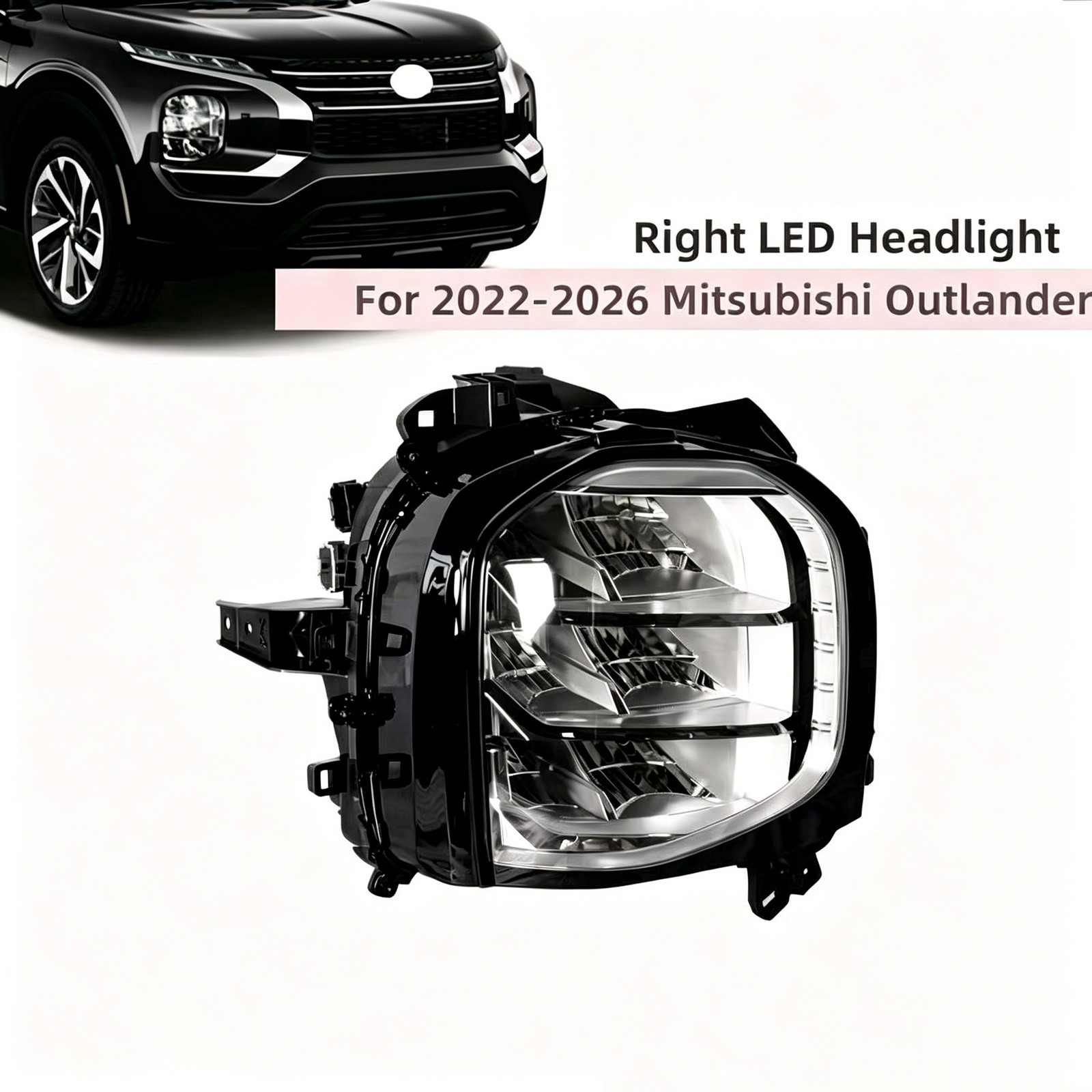LED Headlight Headlamp Right Passenger Side For 2022-26 Mitsubishi Outlander