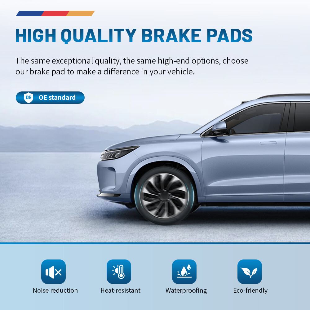 Front & Rear Ceramic Brake Pads for Subaru Legacy WRX Outback 2015 2016 – 2019