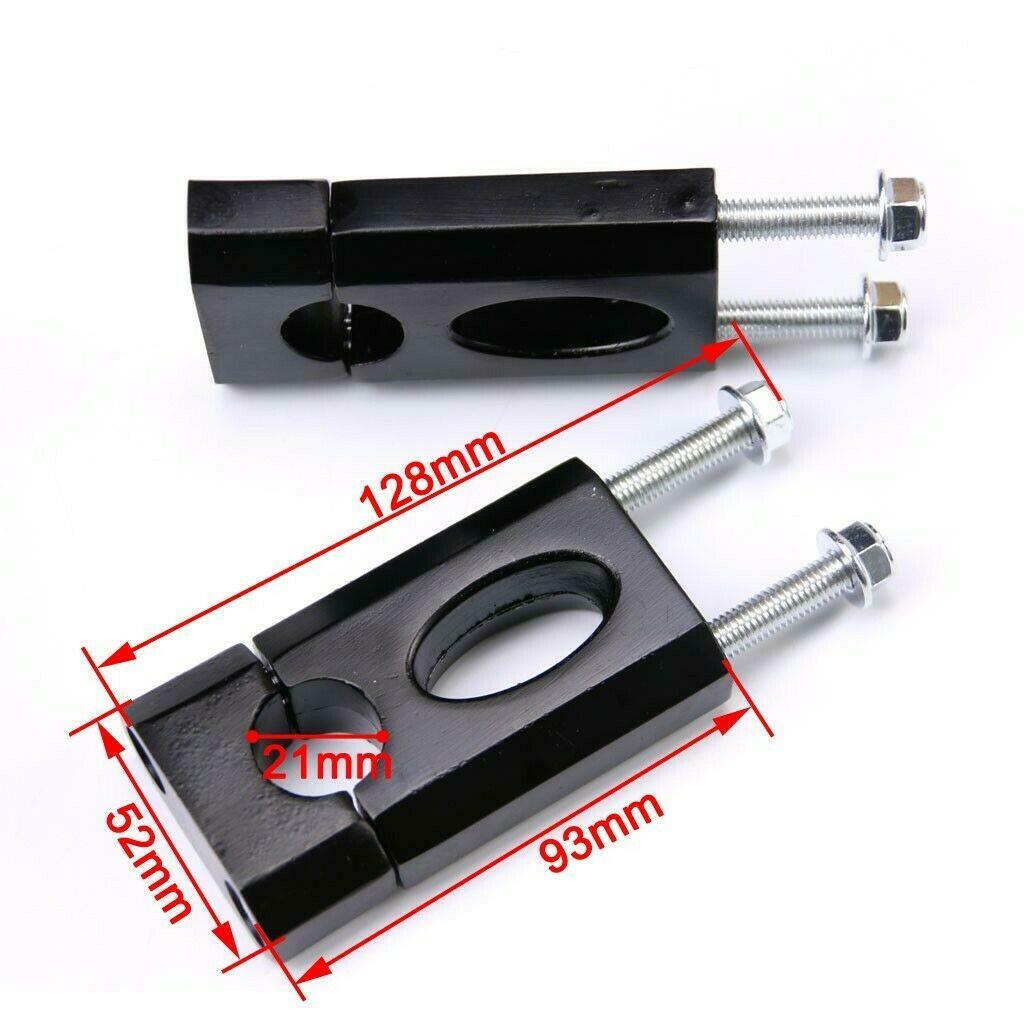 29″ 45/48mm Triple Tree Clamp Front Forks Shock For Dirt Pit Bike KLX110 SSR125