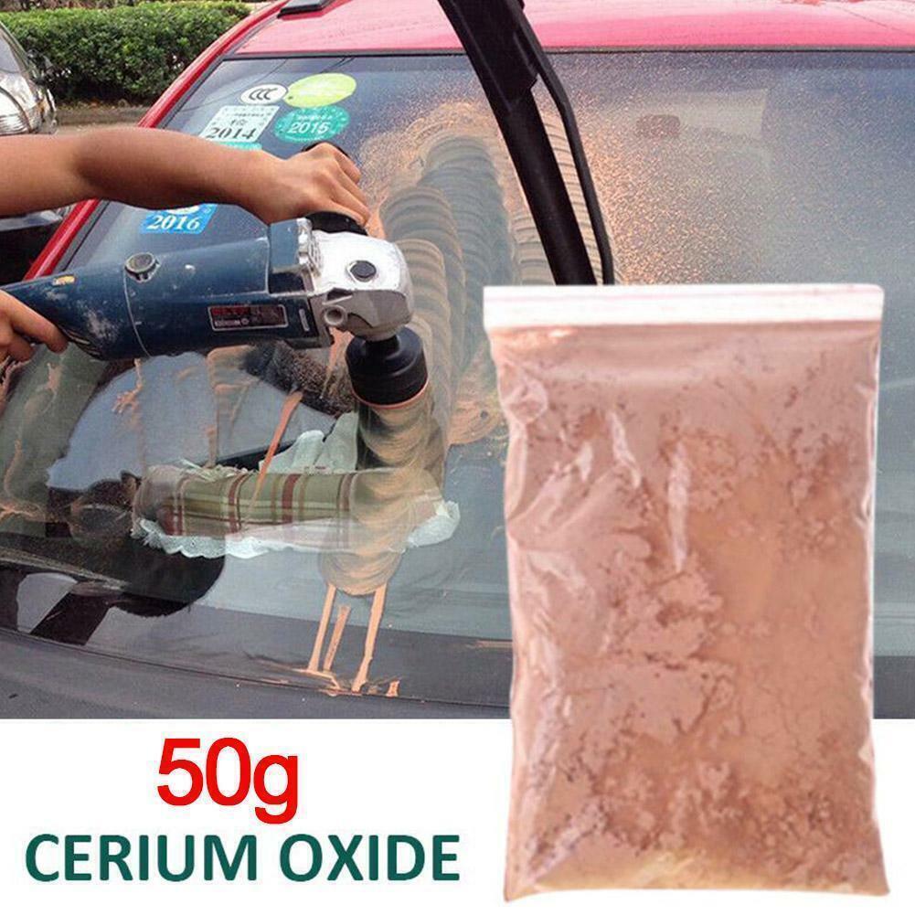 Cerium Oxide 50g Polishing Compound Glass Polishing Fine Powder for Car Windows