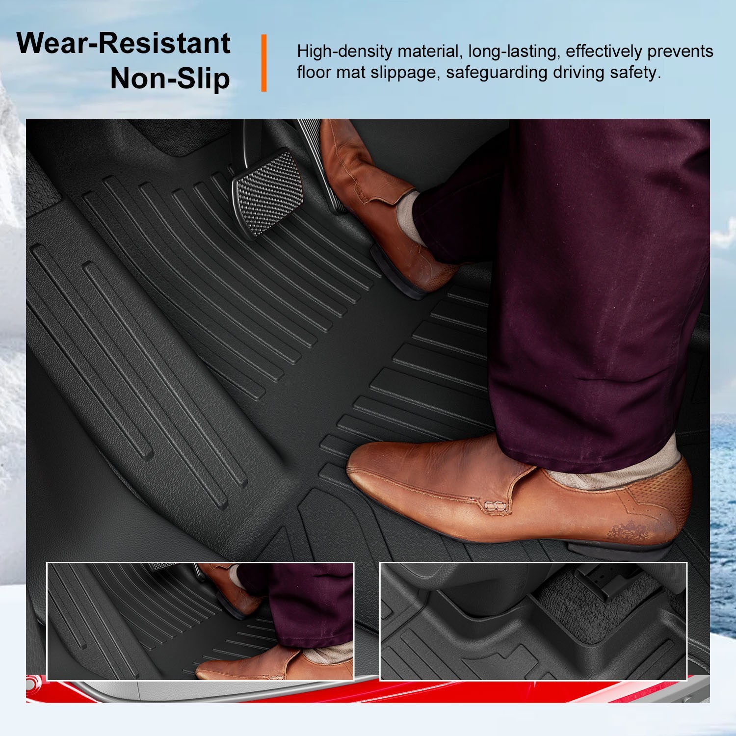 Floor Mats Cargo Mat Trunk Liner For 2025 2026 Chevy Equinox GMC Terrain No EV