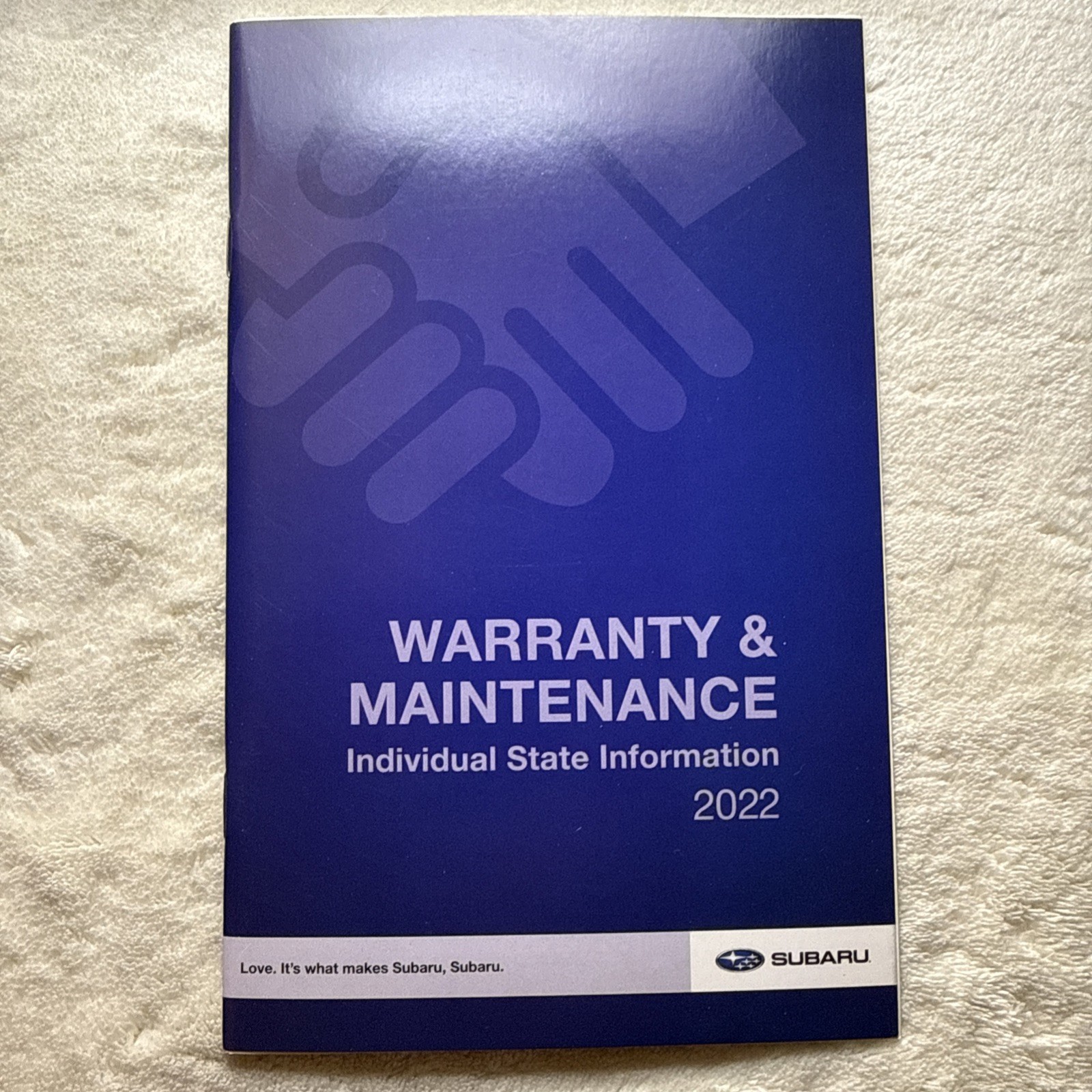 2022 Subaru Outback owners manual Set with Navigation Eyesight and Case OEM