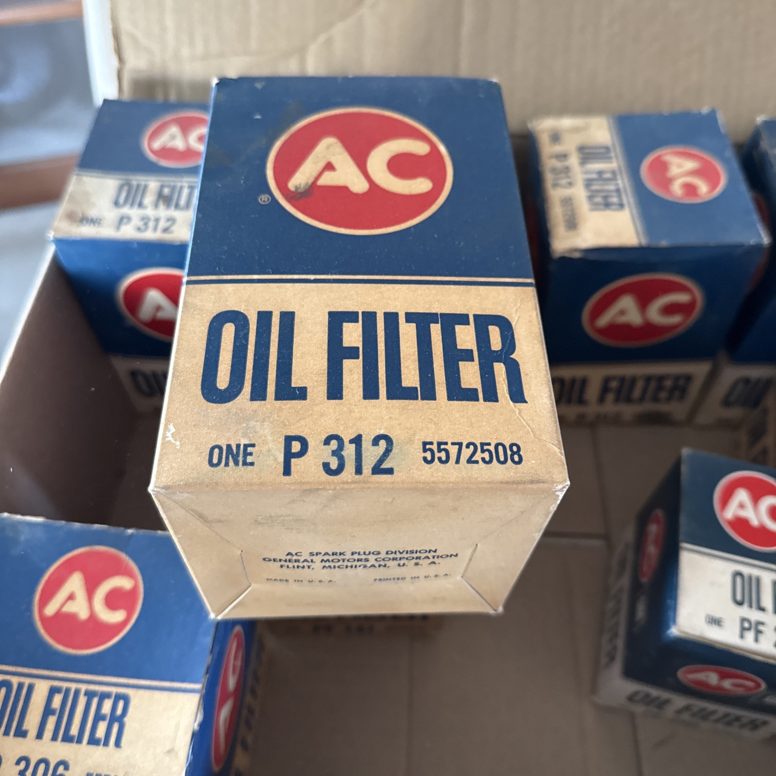 AC GM PF 210 PF210 141 312 306 OIL FILTER Vintage Lot New Old Stock Unused Chevy