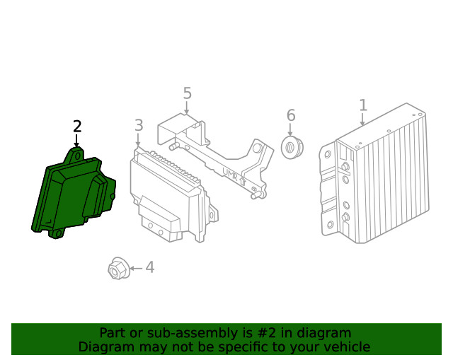 Genuine Nissan Control Module 237F0-6CA2A