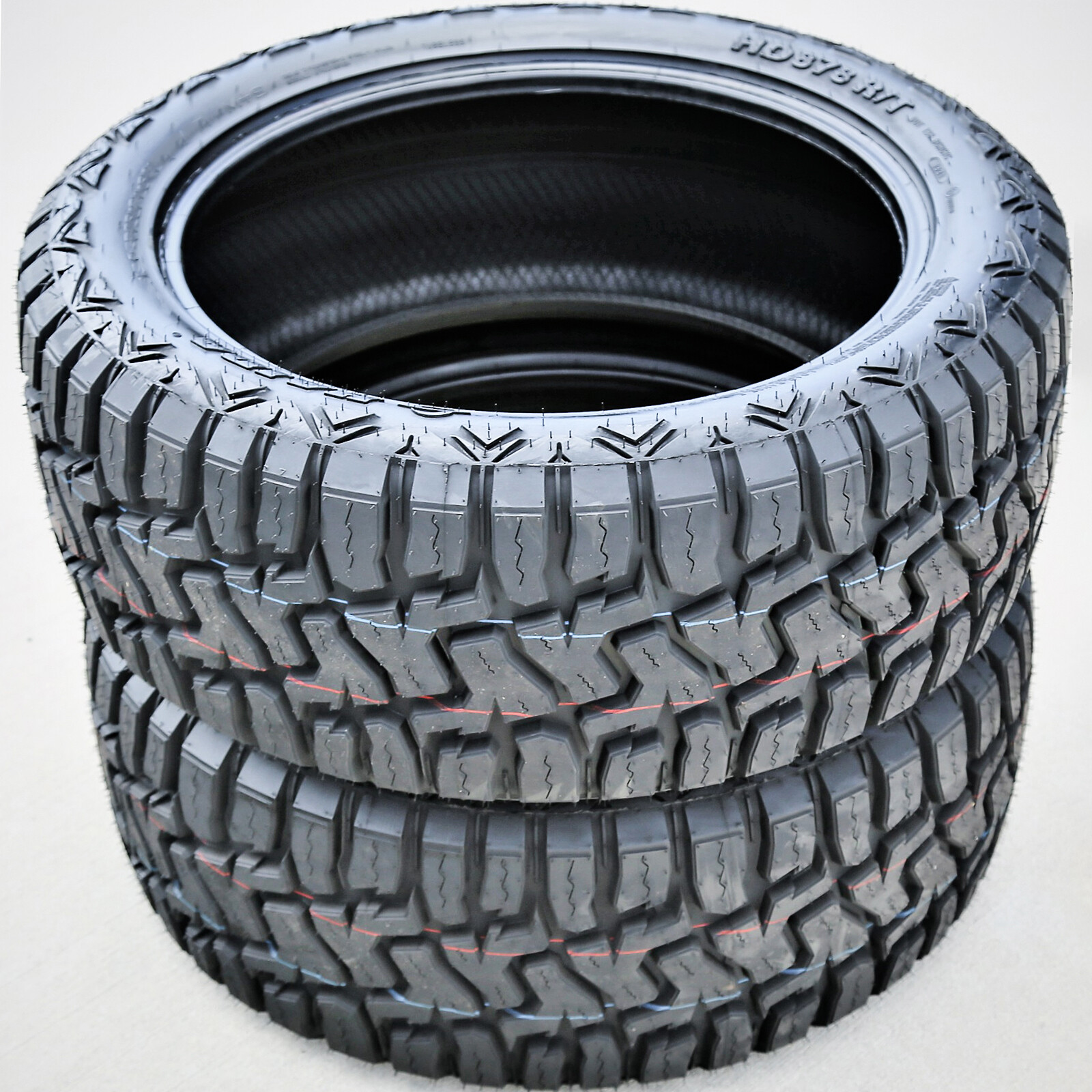 2 Tires Haida HD878 R/T LT 33X12.50R24 Load E 10 Ply RT Rugged Terrain