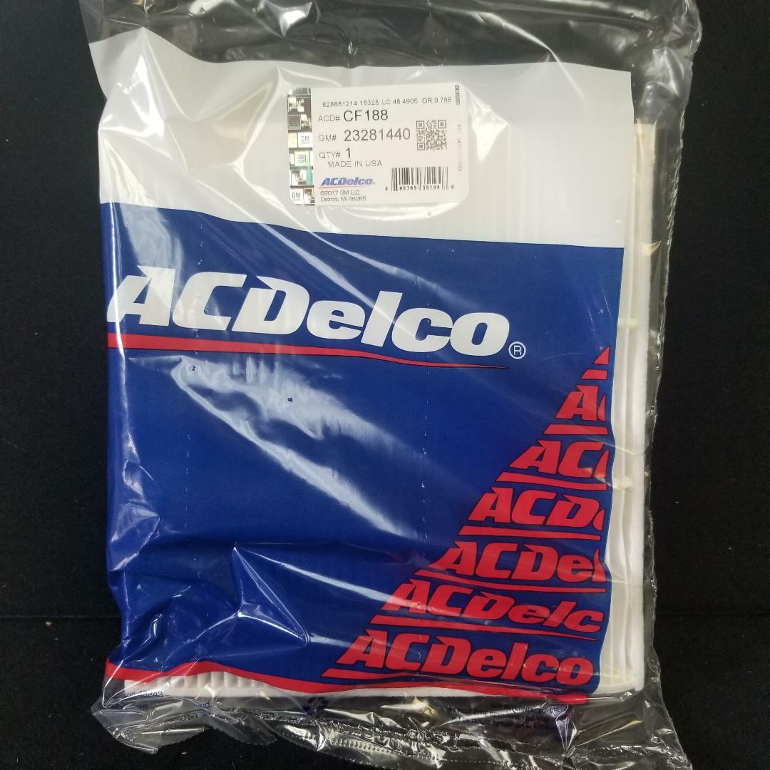 NEW OEM GM Cabin Air Filter ACDelco CF188 23281440
