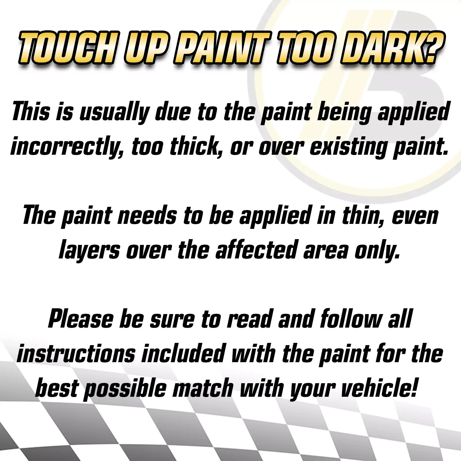 213M – 1 Oz Touch Up Paint Kit w/ Brush for GM Chevy GMC Pontiac Buick Cadillac